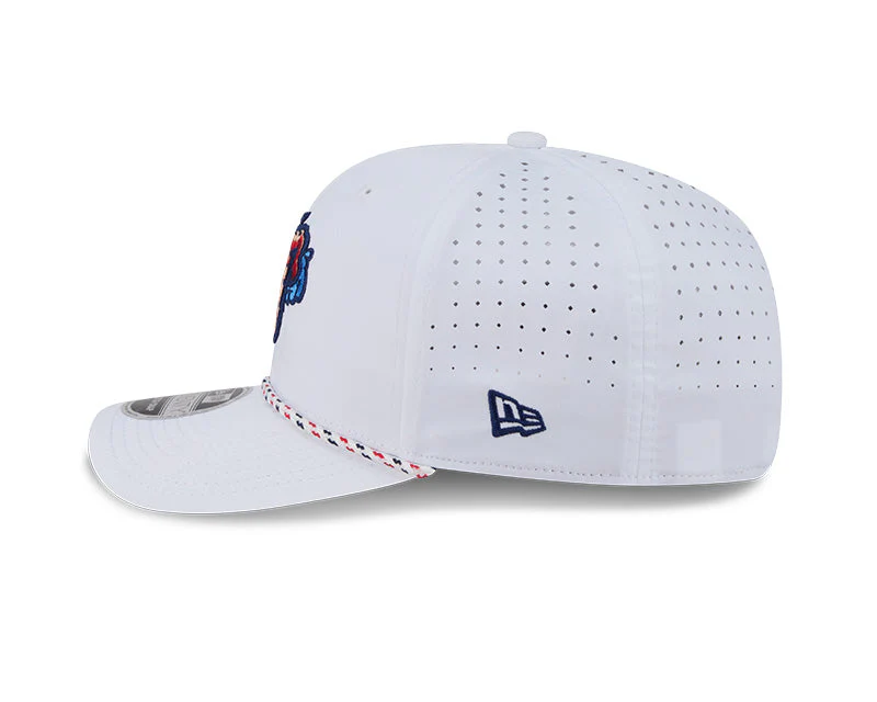 Jacksonville Jumbo Shrimp New Era White Multi Rope Sport 9Seventy - Image 4
