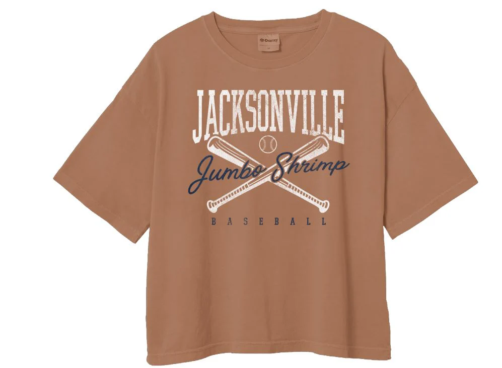 Jacksonville Jumbo Shrimp Ouray Camel Women's Oversized Midi