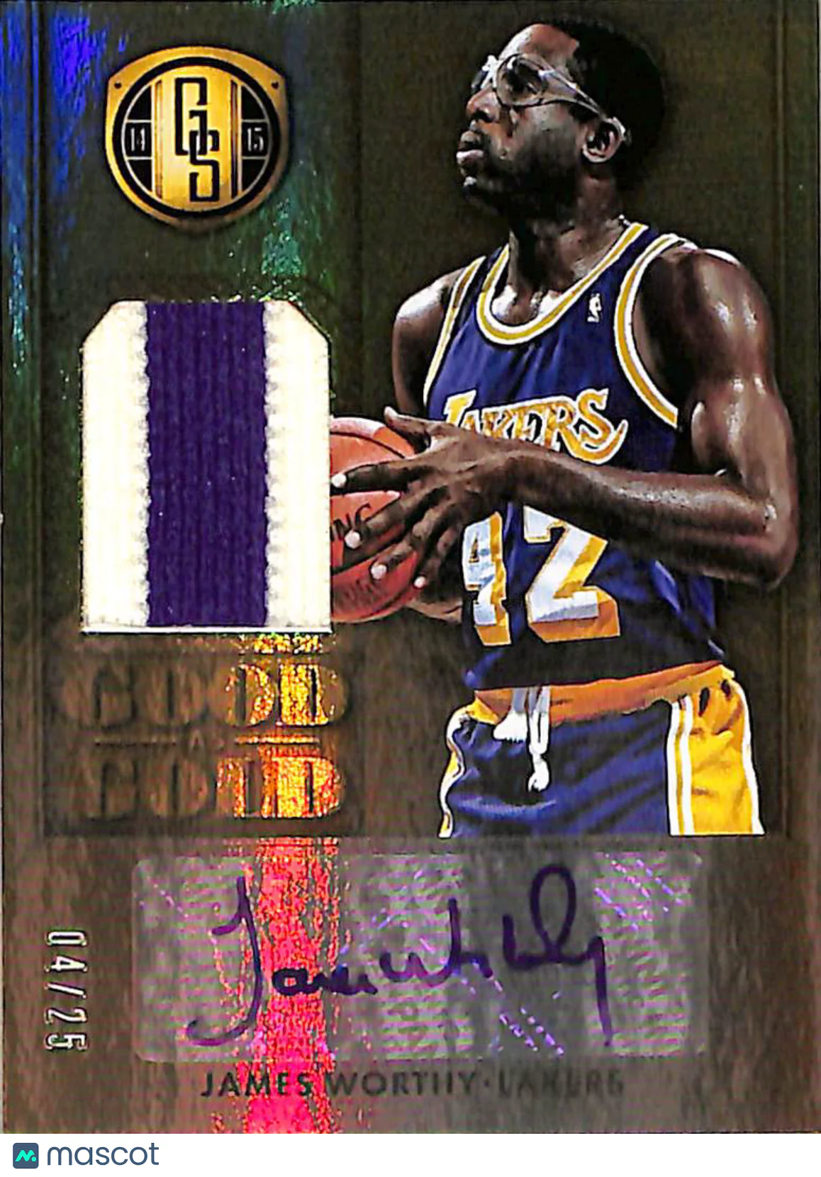 James Worthy 2015 Panini Gold Standard Good as Go