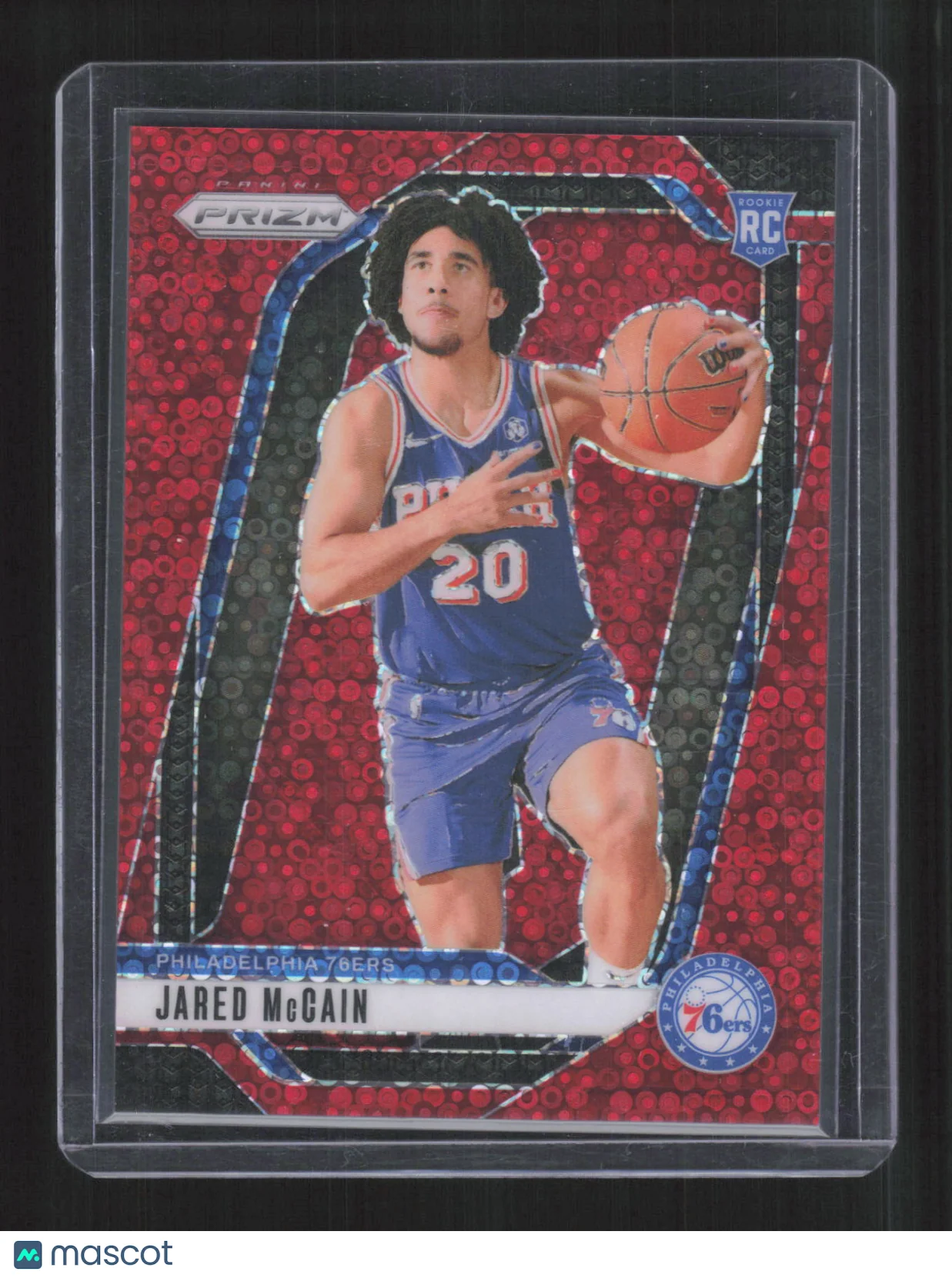 Jared McCain 2024 Panini Prizm Fast Break Red /10