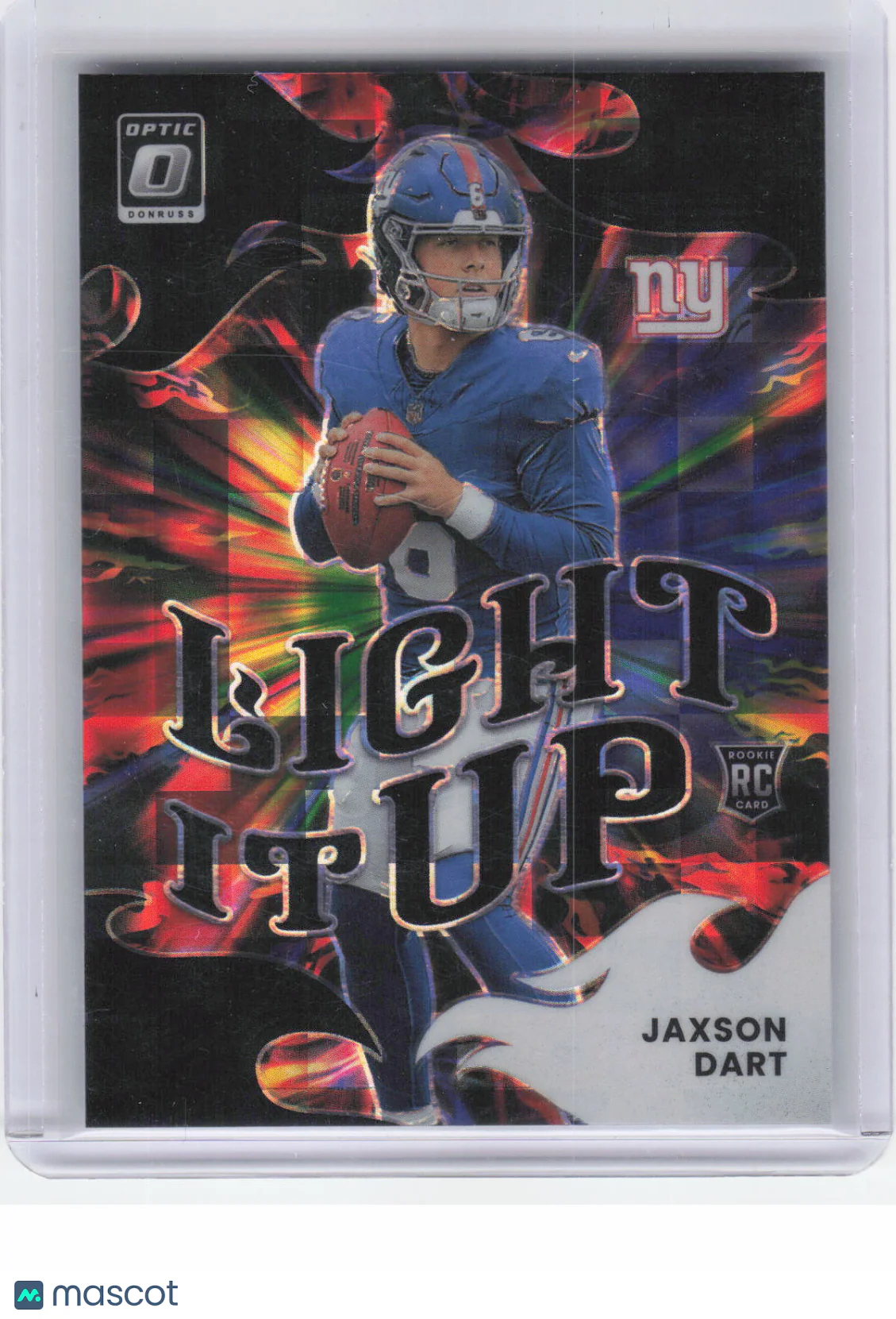 Jaxson Dart 2025 Panini Donruss Optic Light Up #3