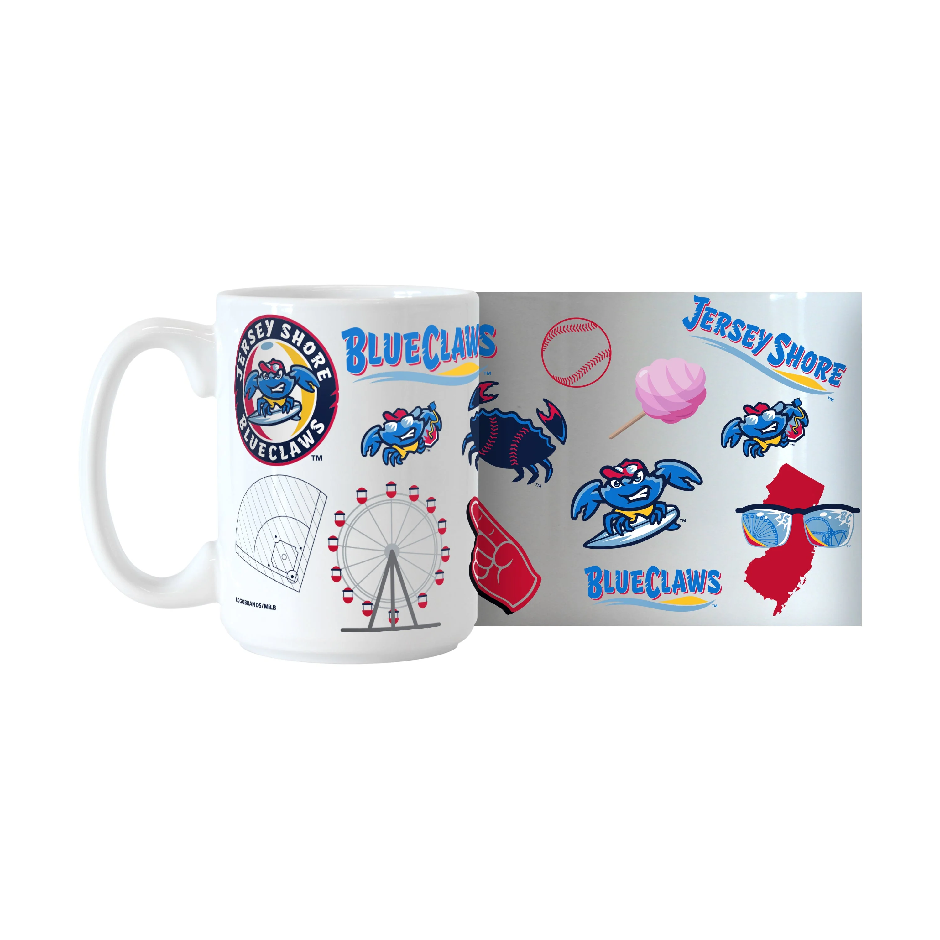 Jersey Shore BlueClaws Coffee Mug - Image 2