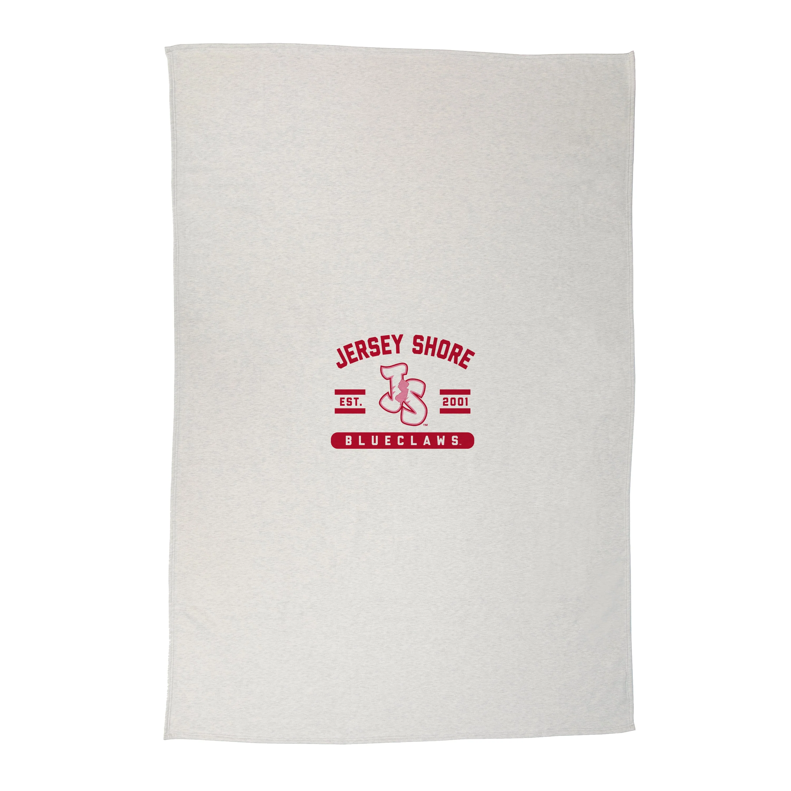 Jersey Shore BlueClaws JS Logo Sweatshirt Blanket - Image 2