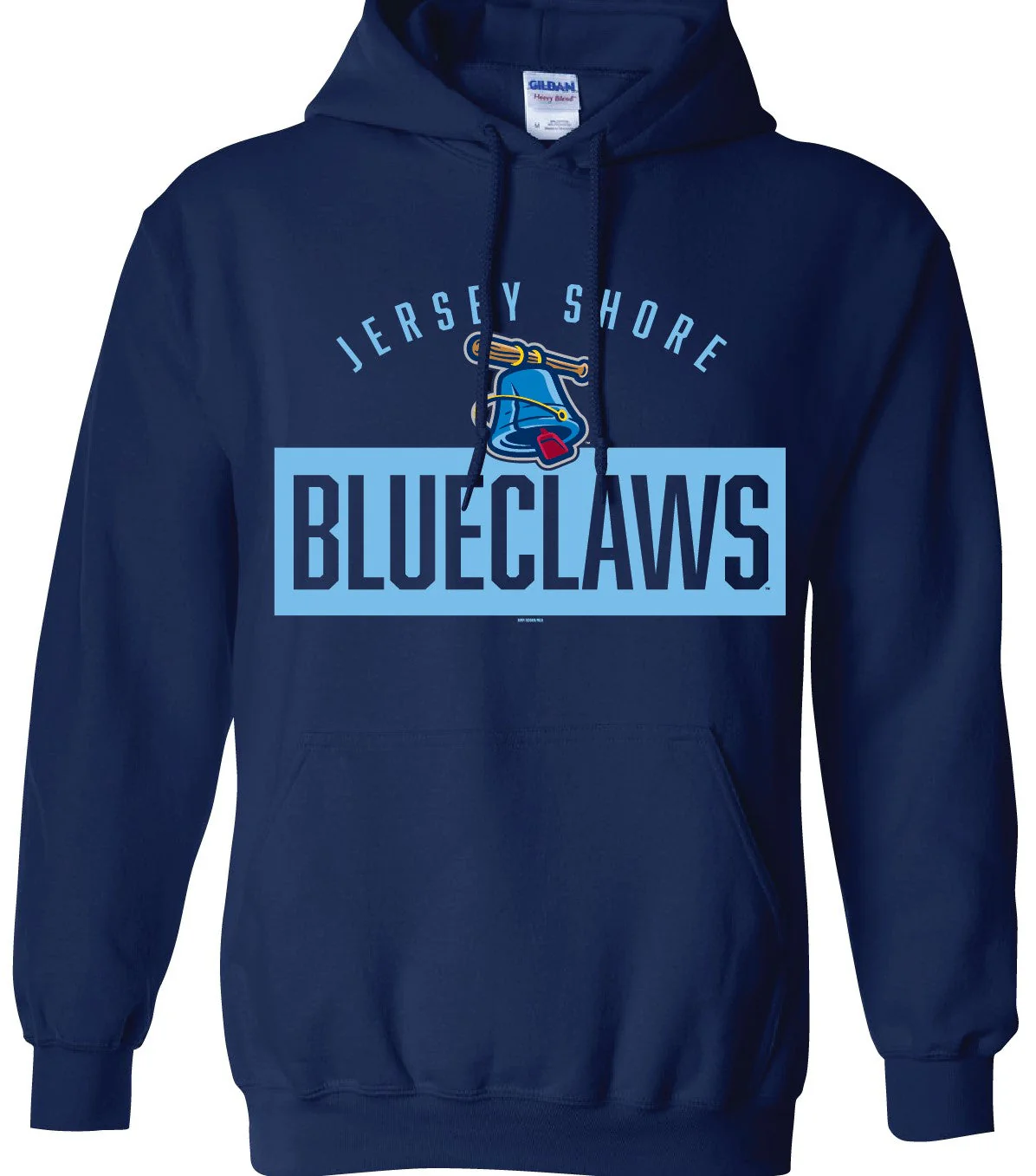 Jersey Shore BlueClaws Liberty Bucket Navy Hoodie