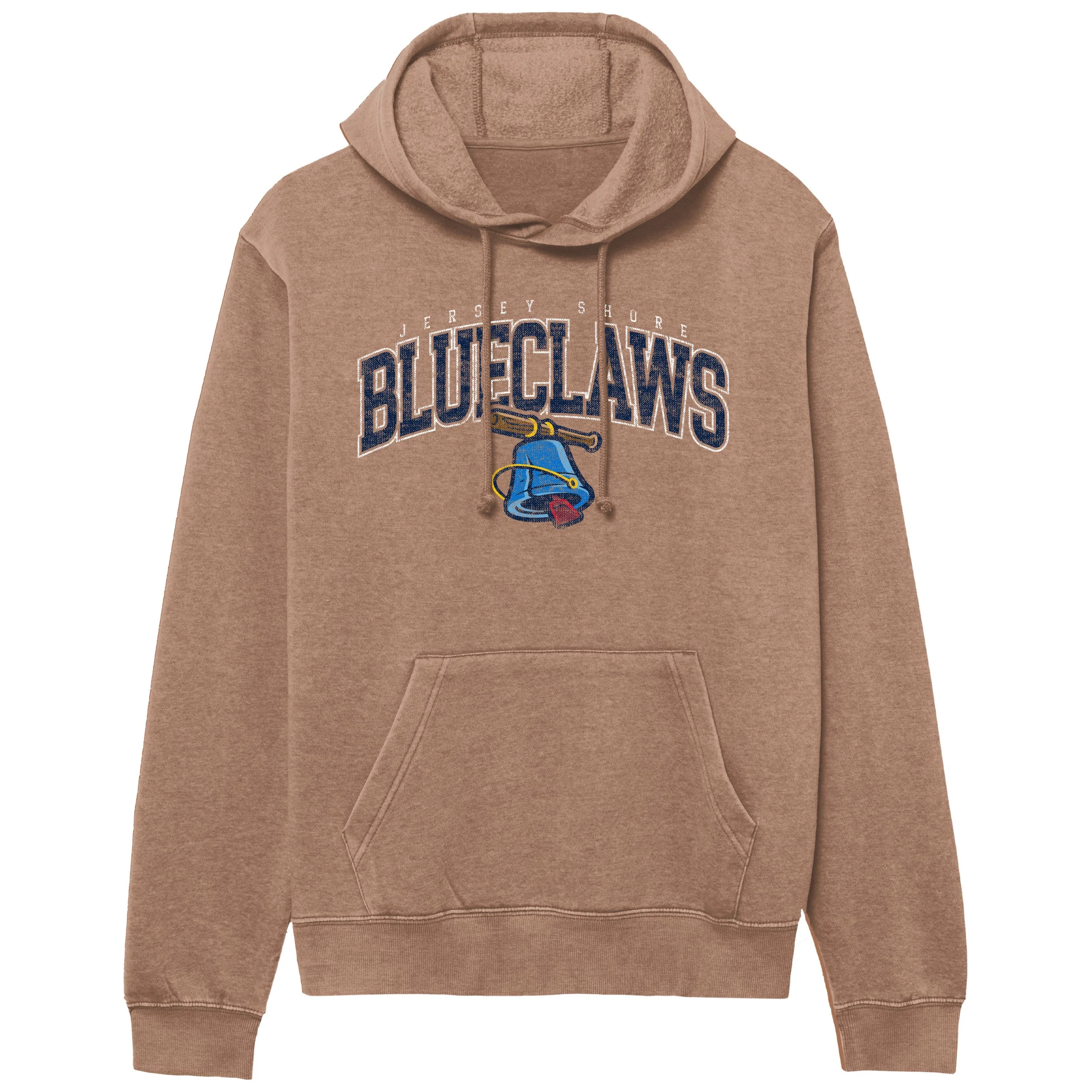 Jersey Shore BlueClaws Liberty Bucket Weathered Fleece Hoodie
