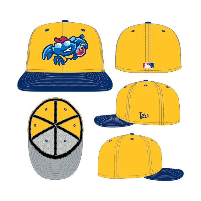 Jersey Shore BlueClaws New Era Official 2026 On-Field BP Cap - Image 3