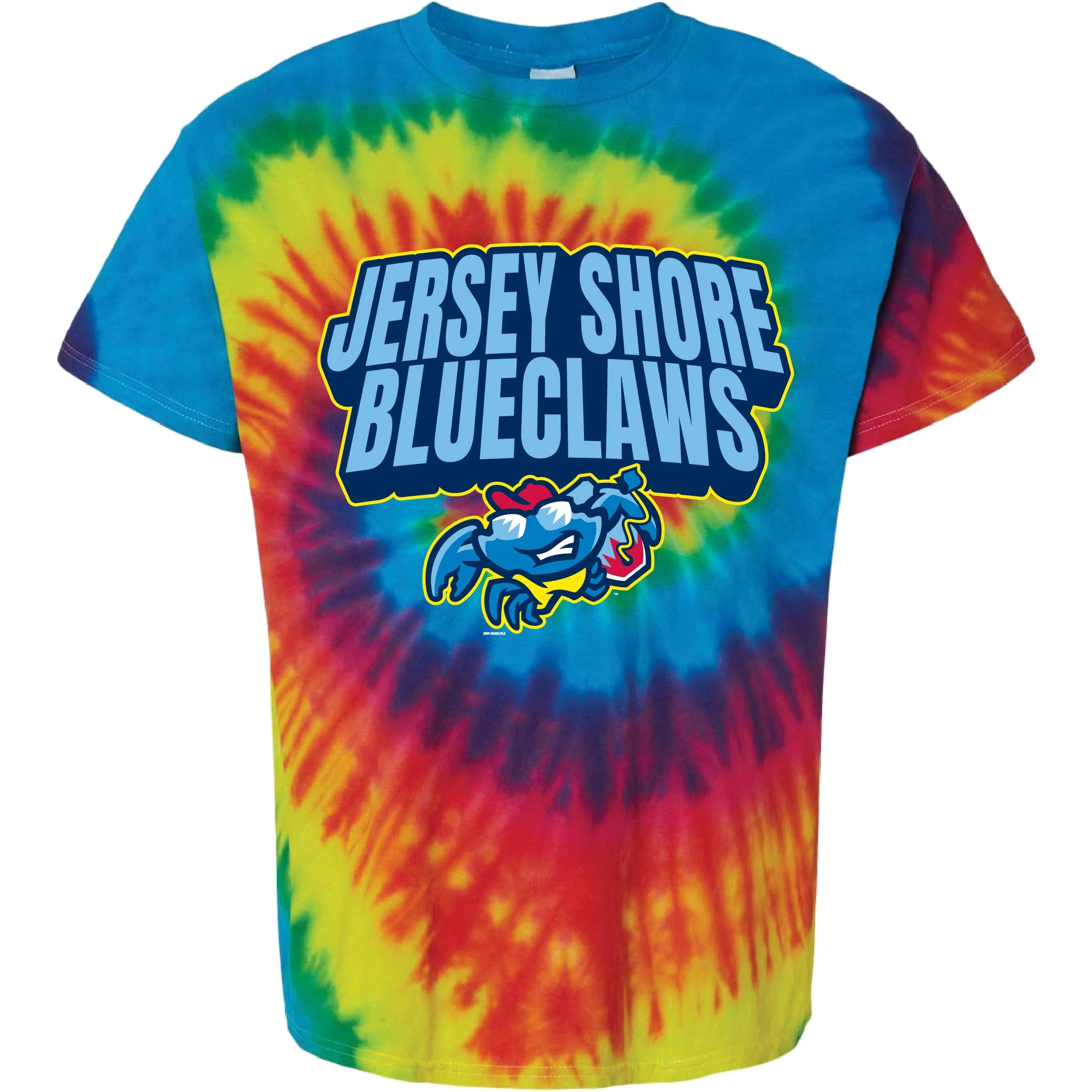 Jersey Shore BlueClaws Tie Dye T-Shirt