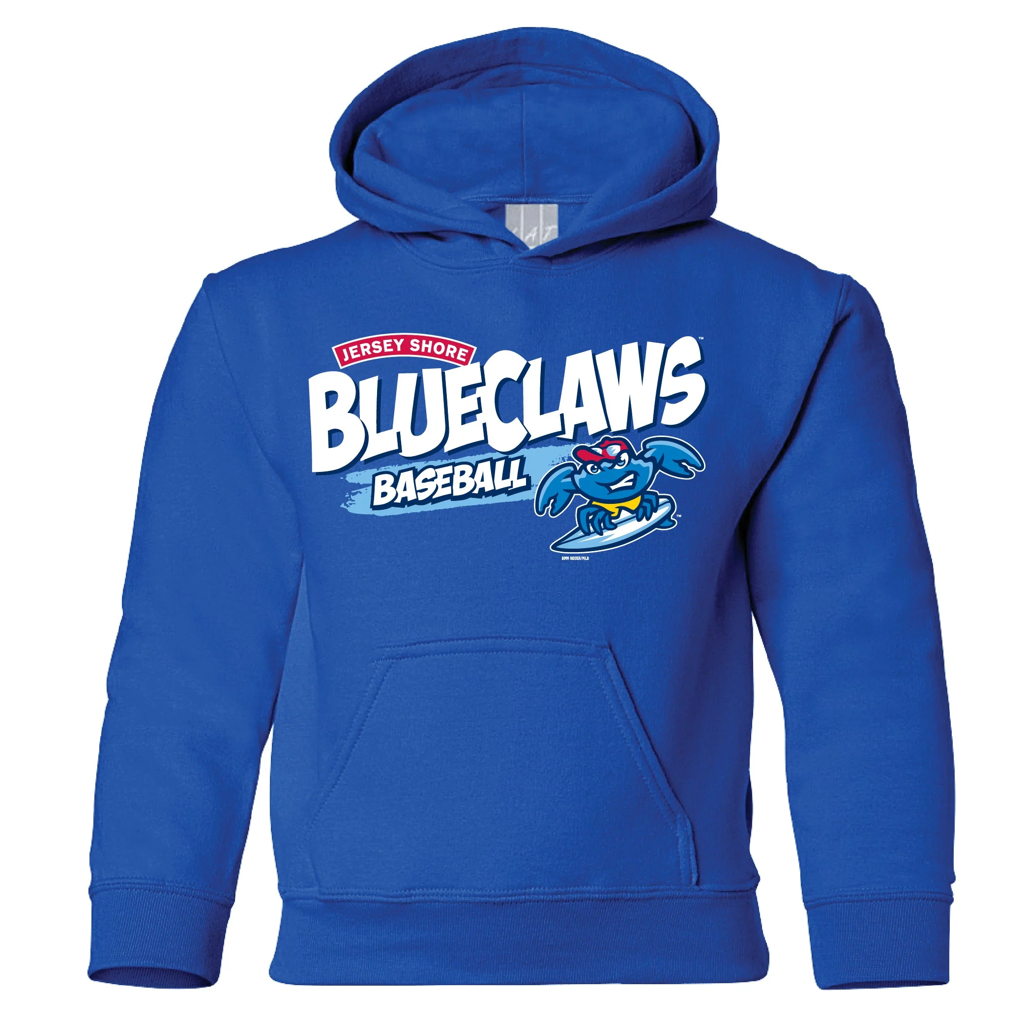 Jersey Shore BlueClaws Toddler Blue Hoodie