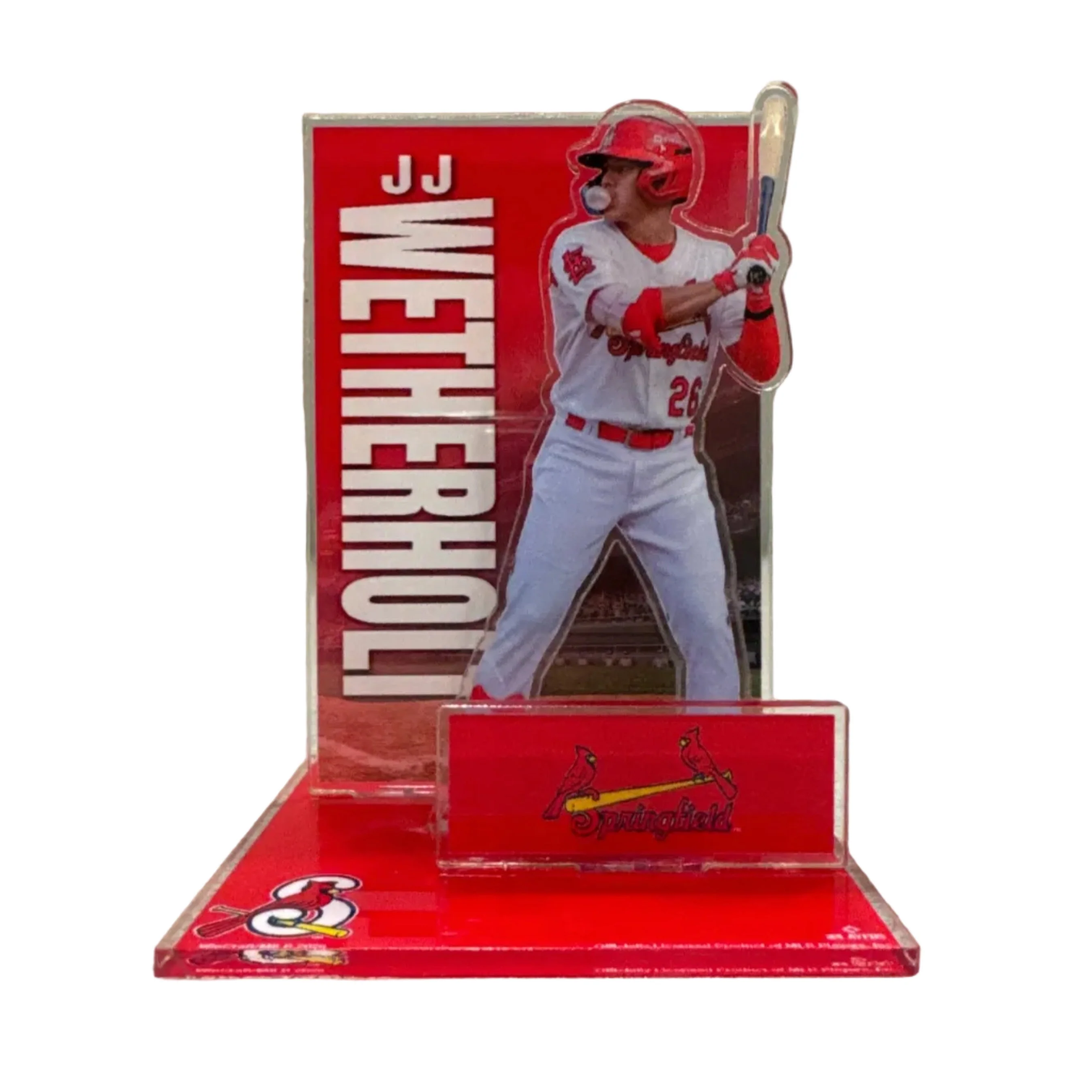 JJ Wetherholt Acrylic Display
