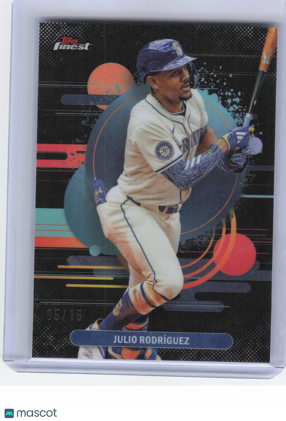Julio Rodríguez 2024 Topps Finest #110 Black /15