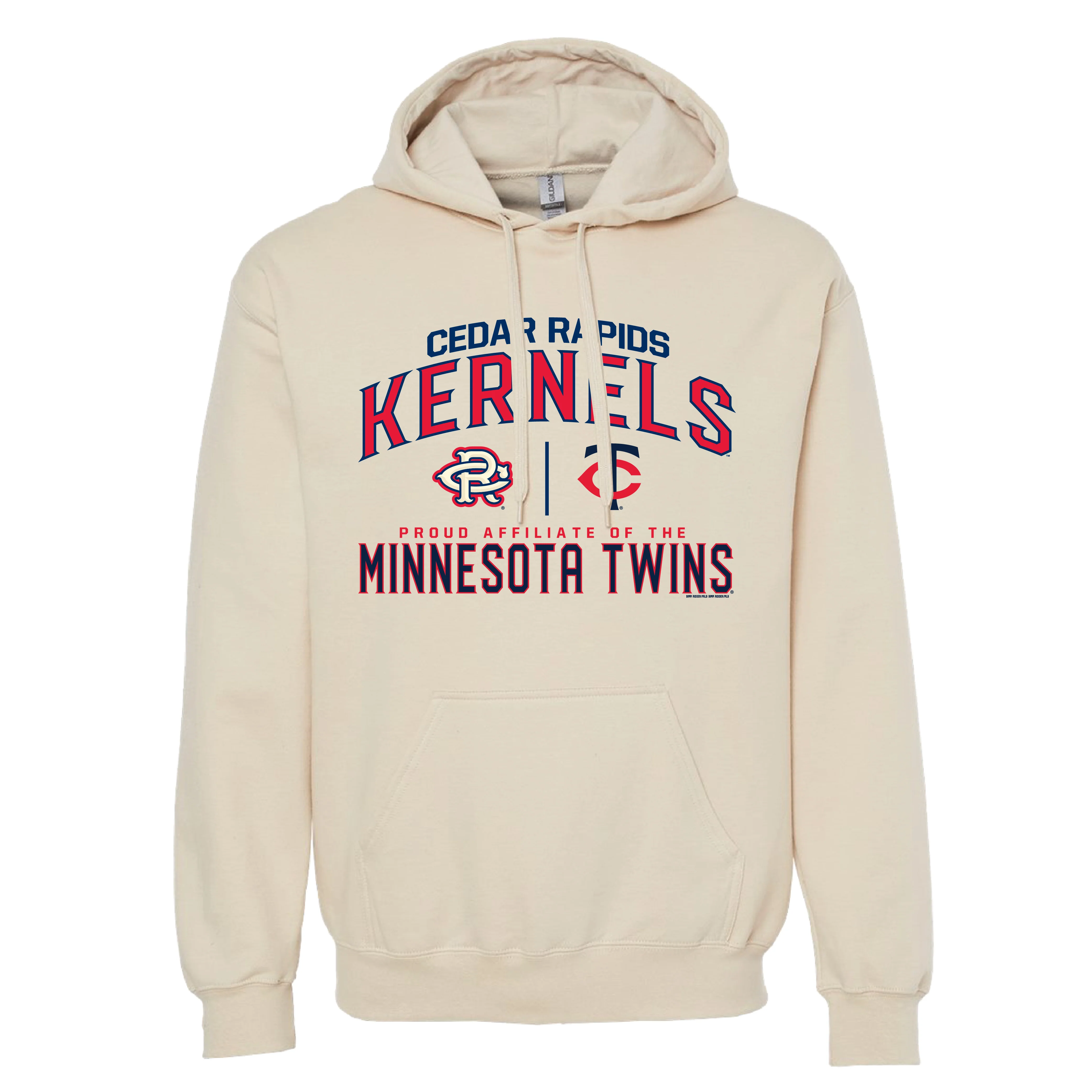 Kernels Minnesota Twins Affiliate Sand Sweatshirt