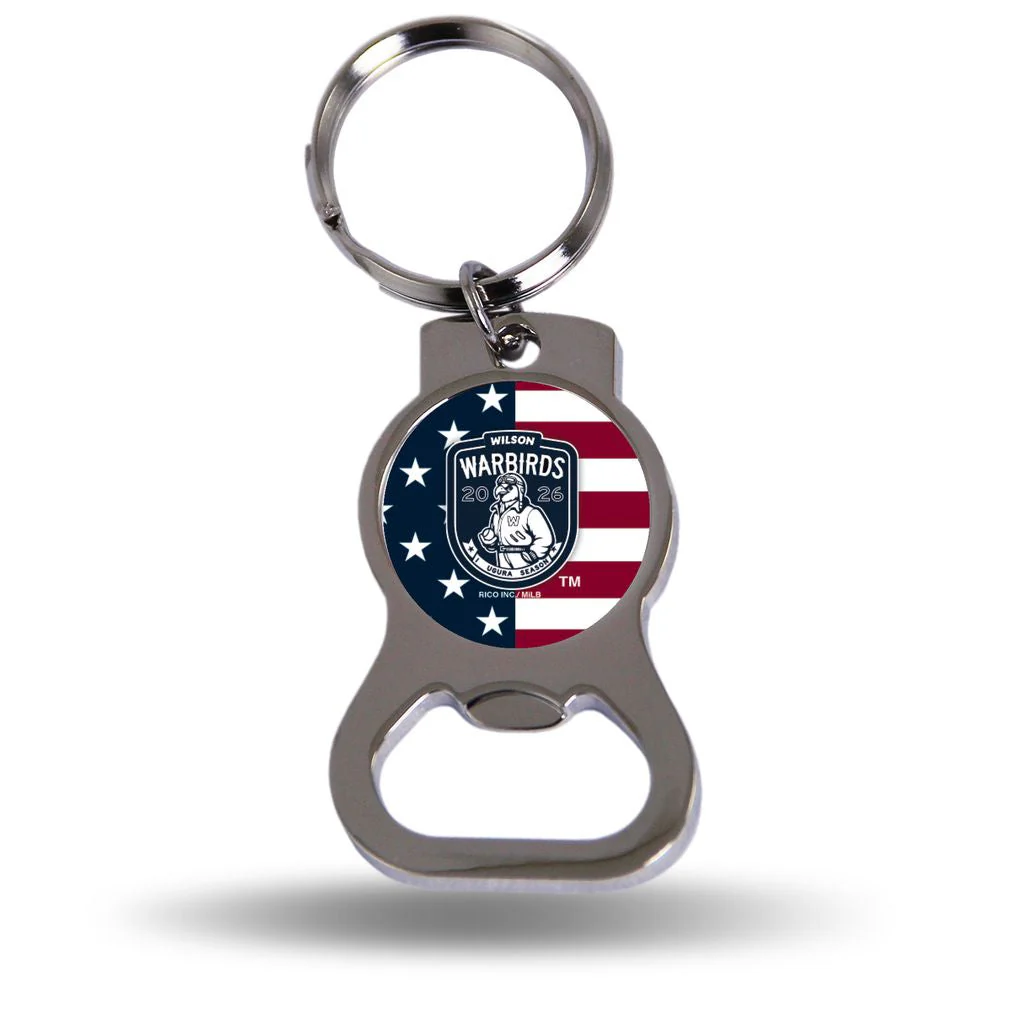 Wilson Warbirds Rico Inaugural Season Keychain with Bottle Opener