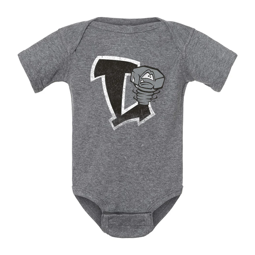 Lansing Lugnuts 108 Stitches Infant Vintage Onesie