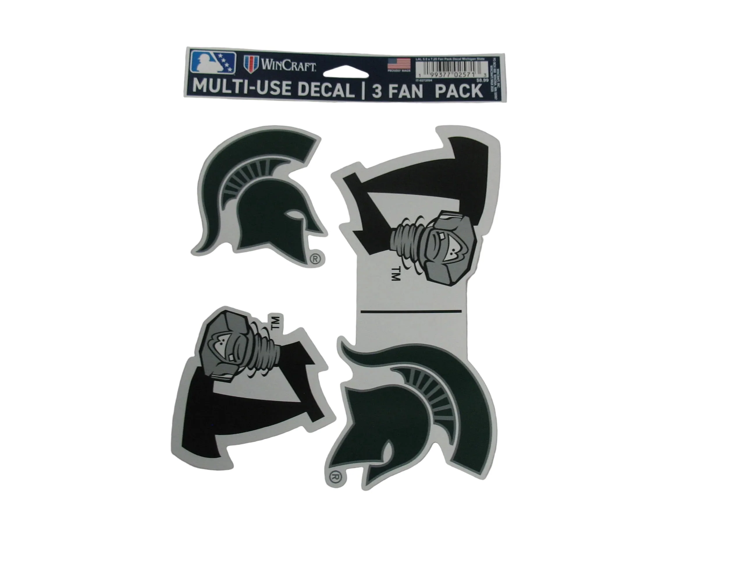 Lansing Lugnuts/Michigan State Spartans Fan Pack Decals