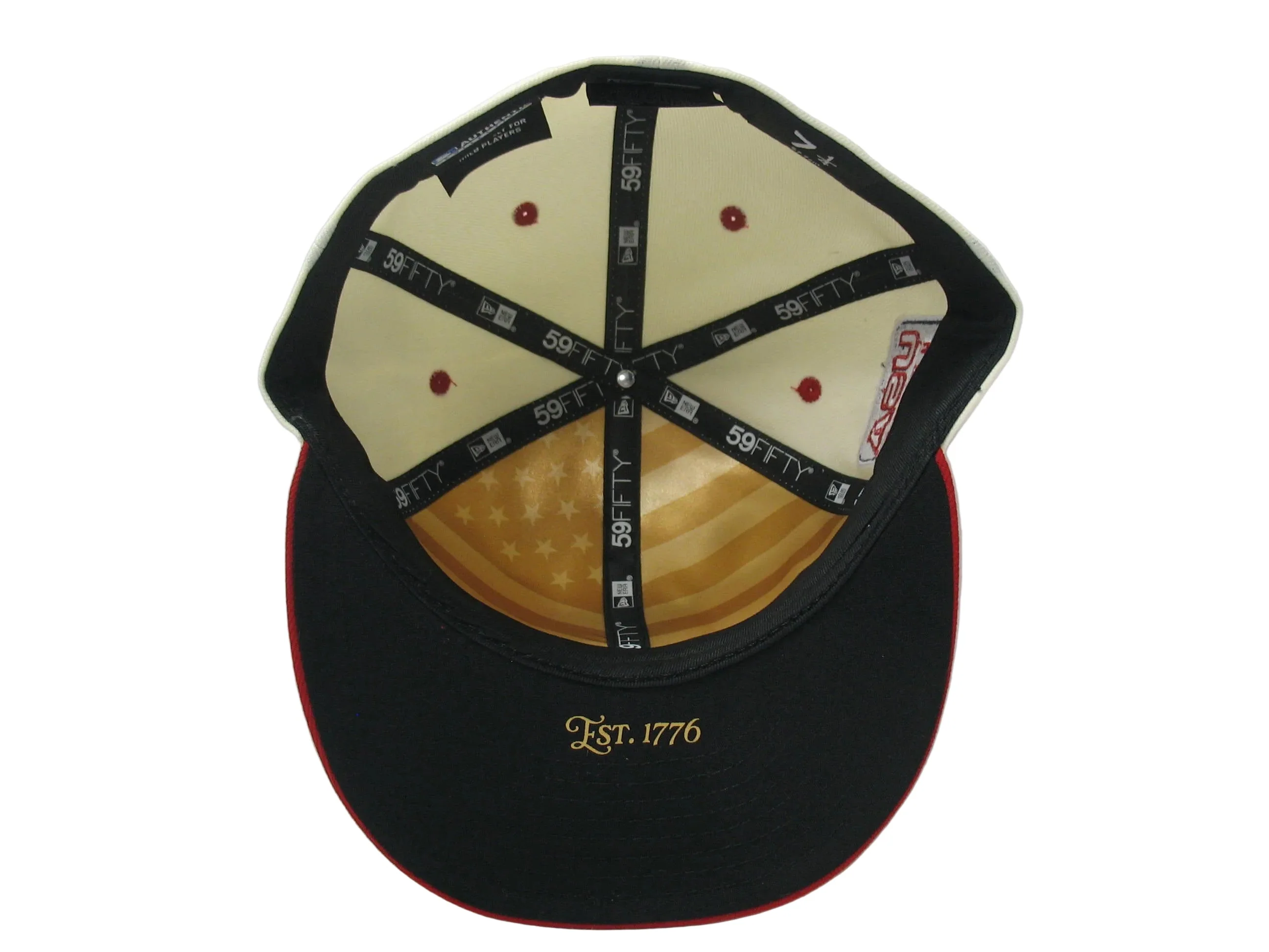 Lansing Lugnuts New Era 2026 Stars and Stripes 59Fifty Fitted Cap - Image 5