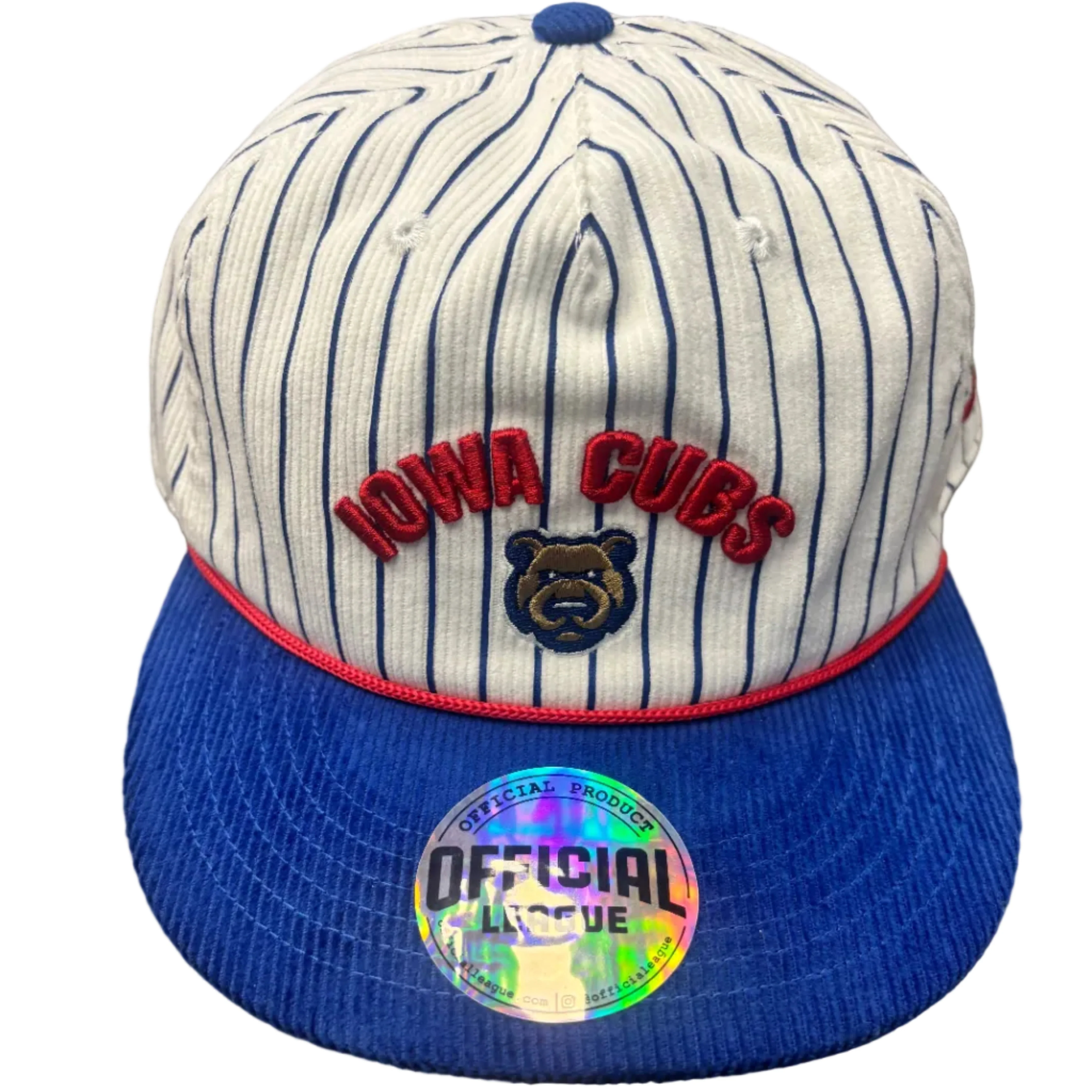 Lansing Lugnuts New Era 970SS Big League Chew Red Adjustable Hat - Image 2