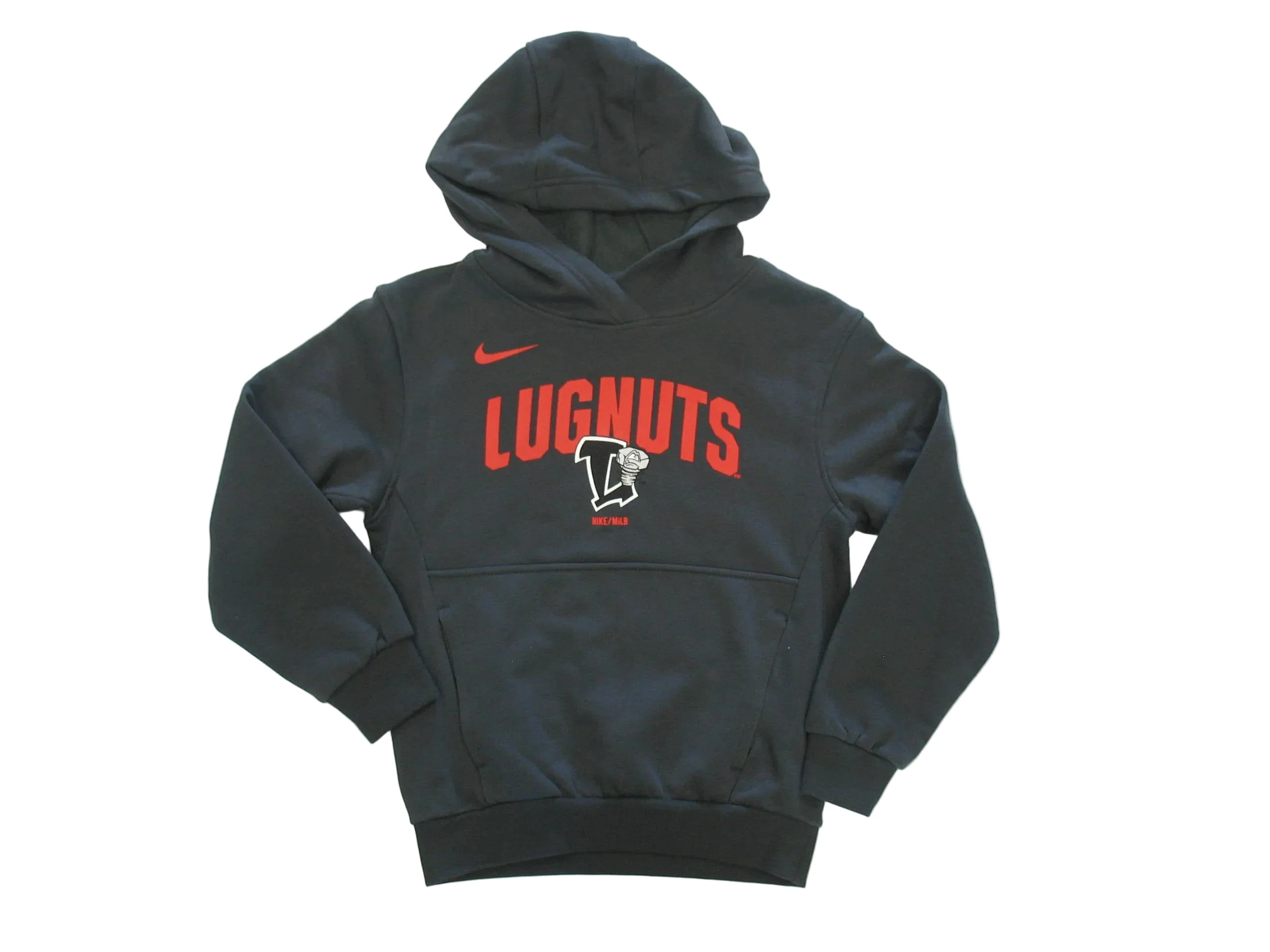 Lansing Lugnuts Youth Nike Fleece Hoodie