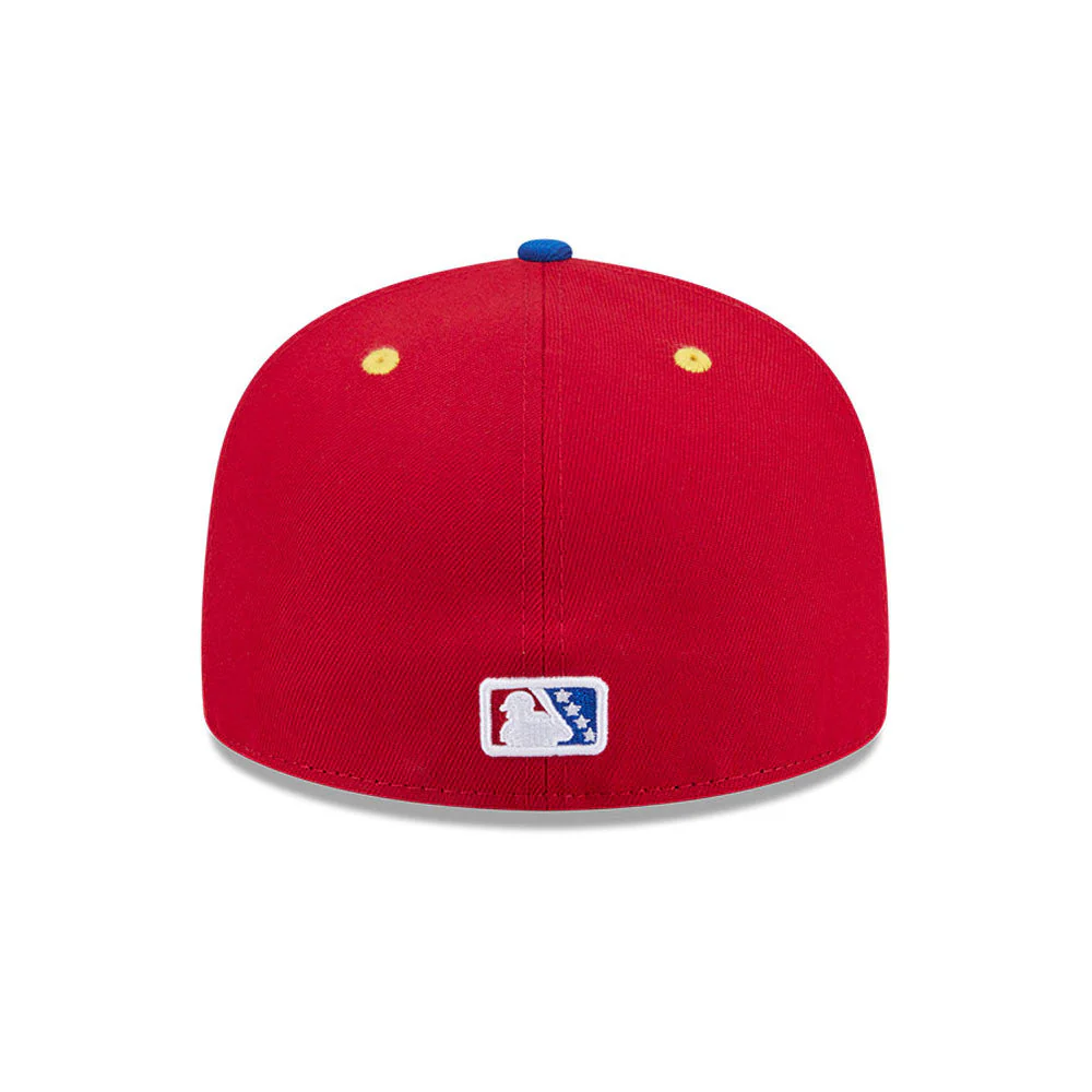 Las Vegas Villains New Era Theme Night Collection On-Field Red/Royal Blue 59FIFTY Fitted Hat - Image 3