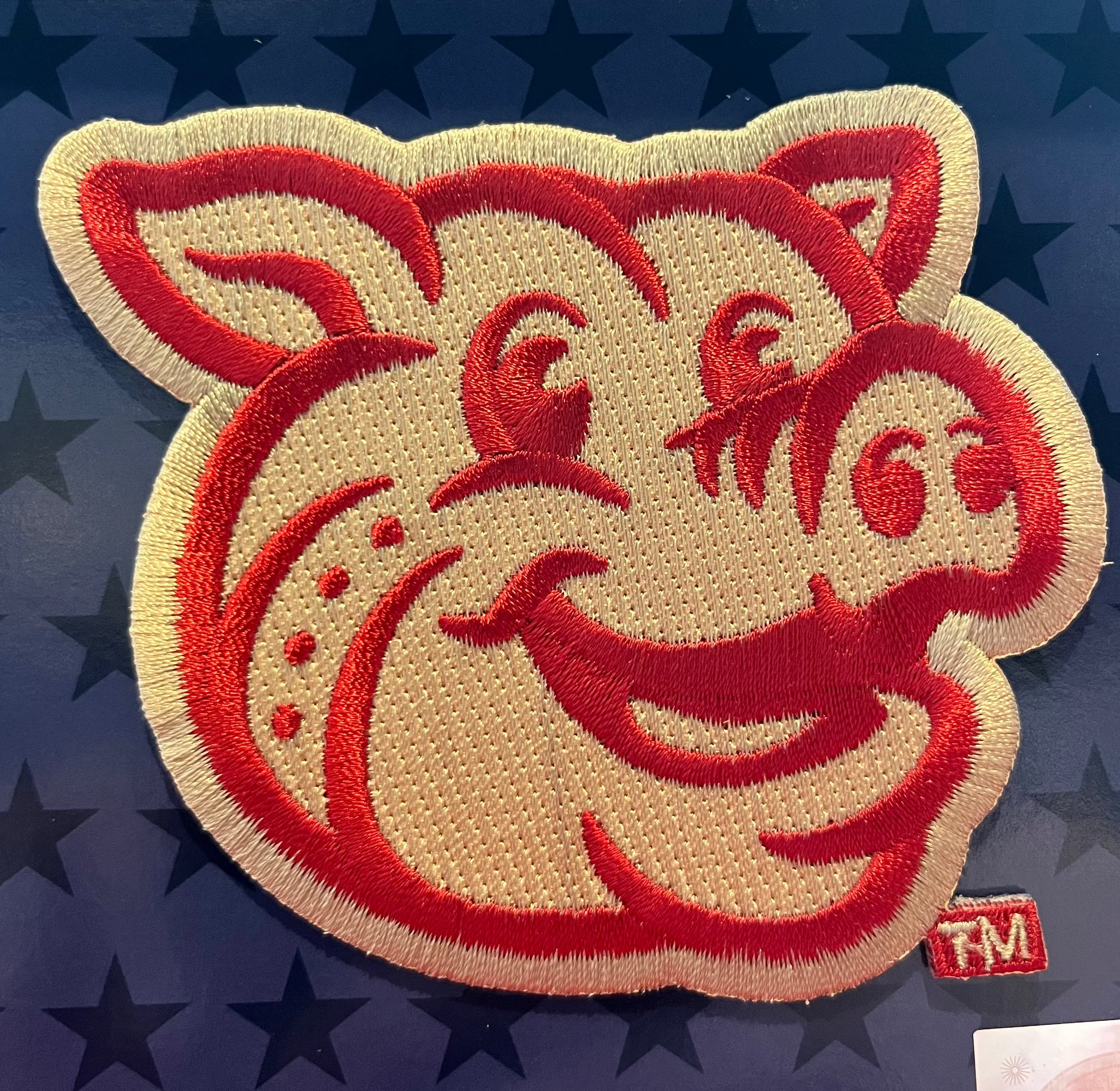 Lehigh Valley IronPigs Faux Back Friday Patch - Image 2