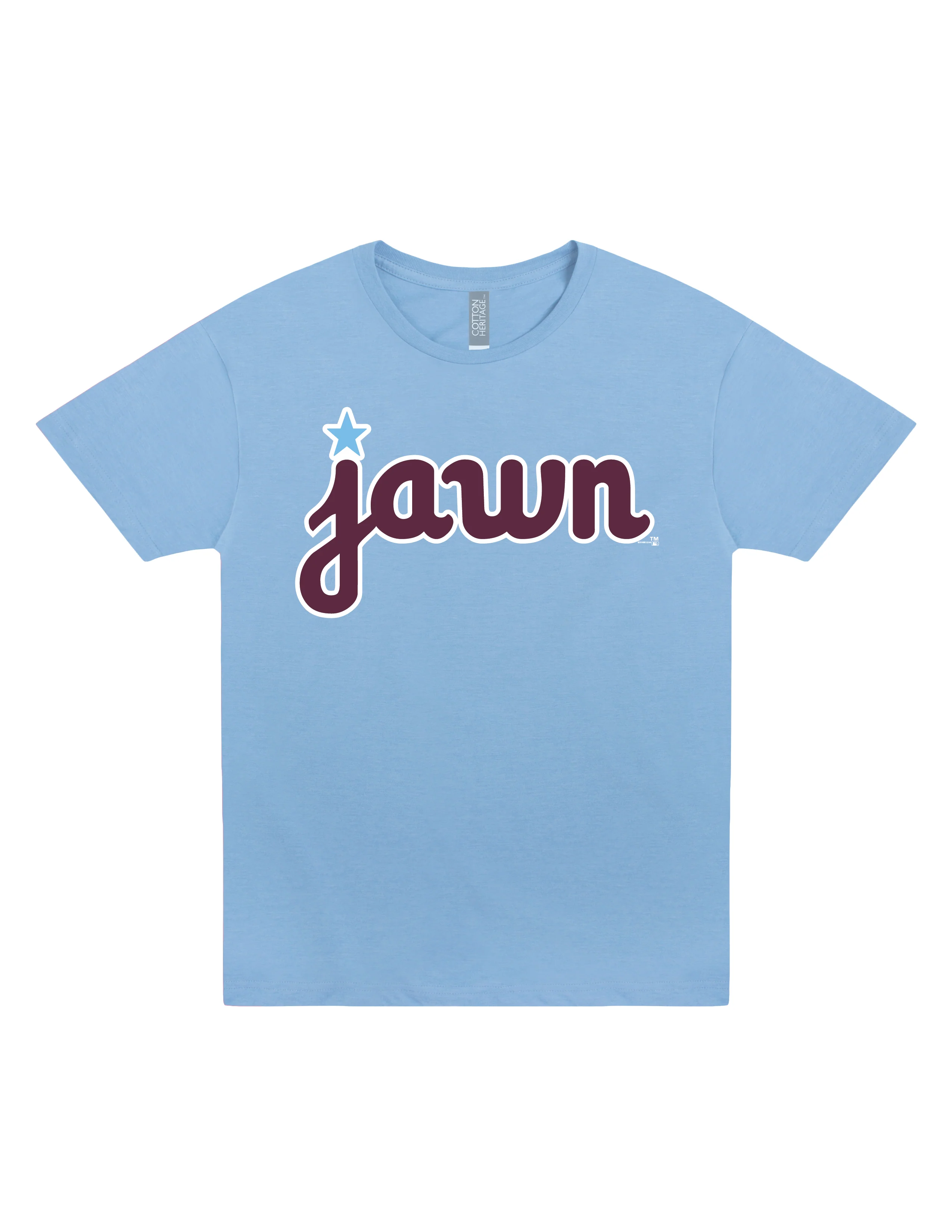 Lehigh Valley IronPigs Powder Blue Jawn Tee