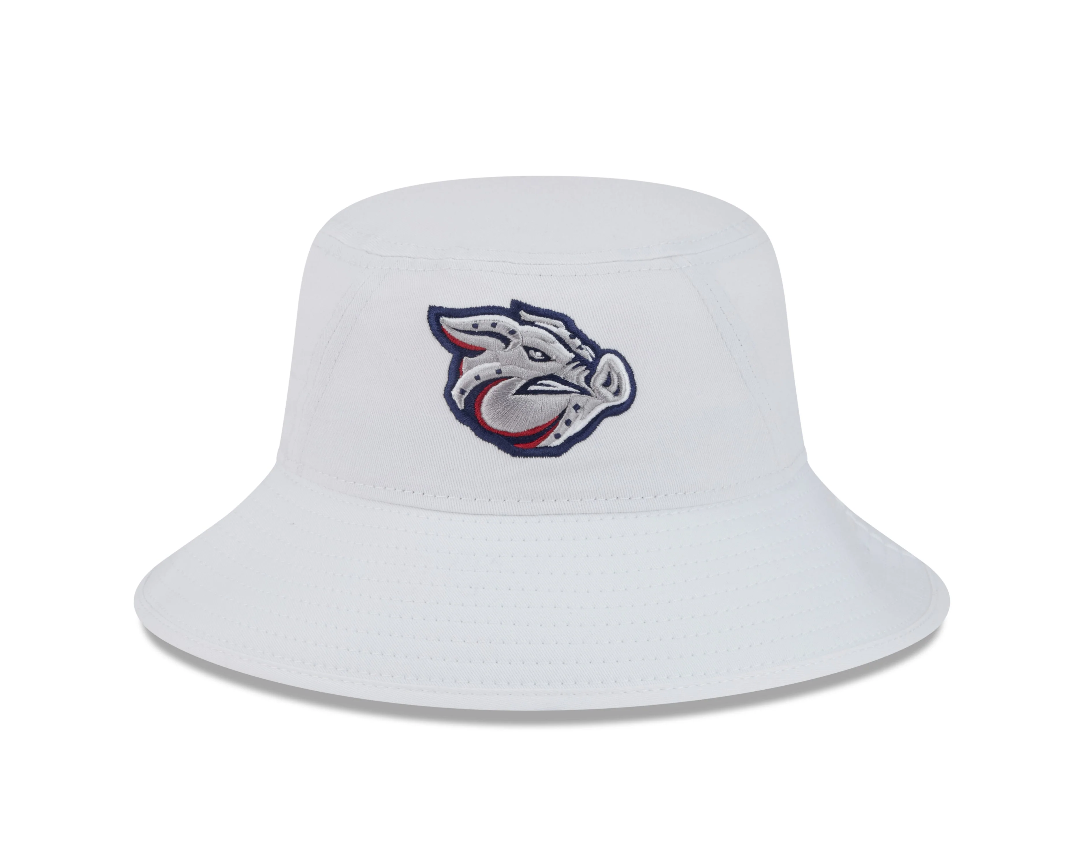 Lehigh Valley IronPigs White NE Bucket Hat - Image 3
