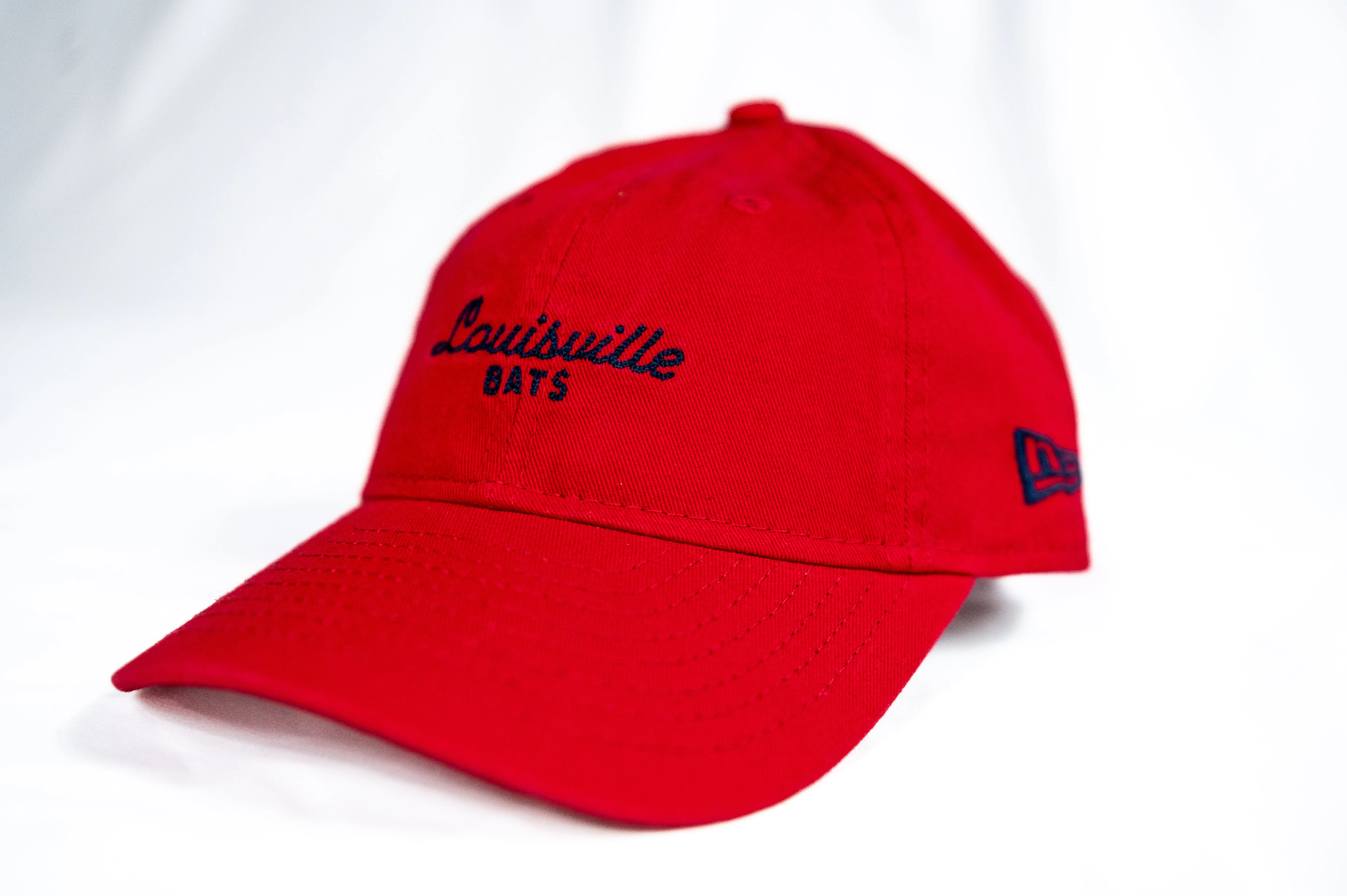 Louisville Bats Kid's 920 Throwback Adjustable Cap (Red) - Image 3