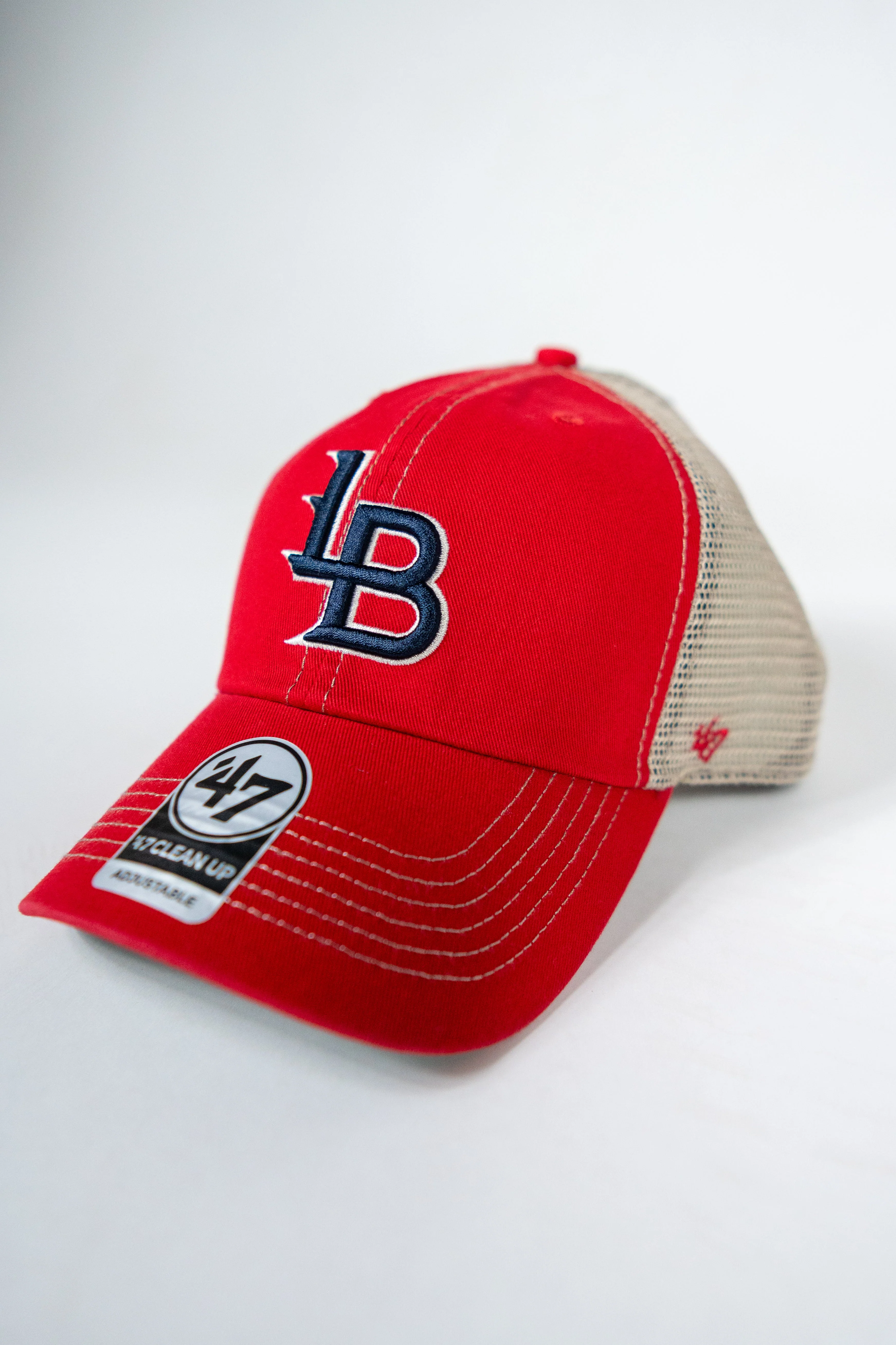 Louisville Bats Trawler Clean Up Cap (Red) - Image 2