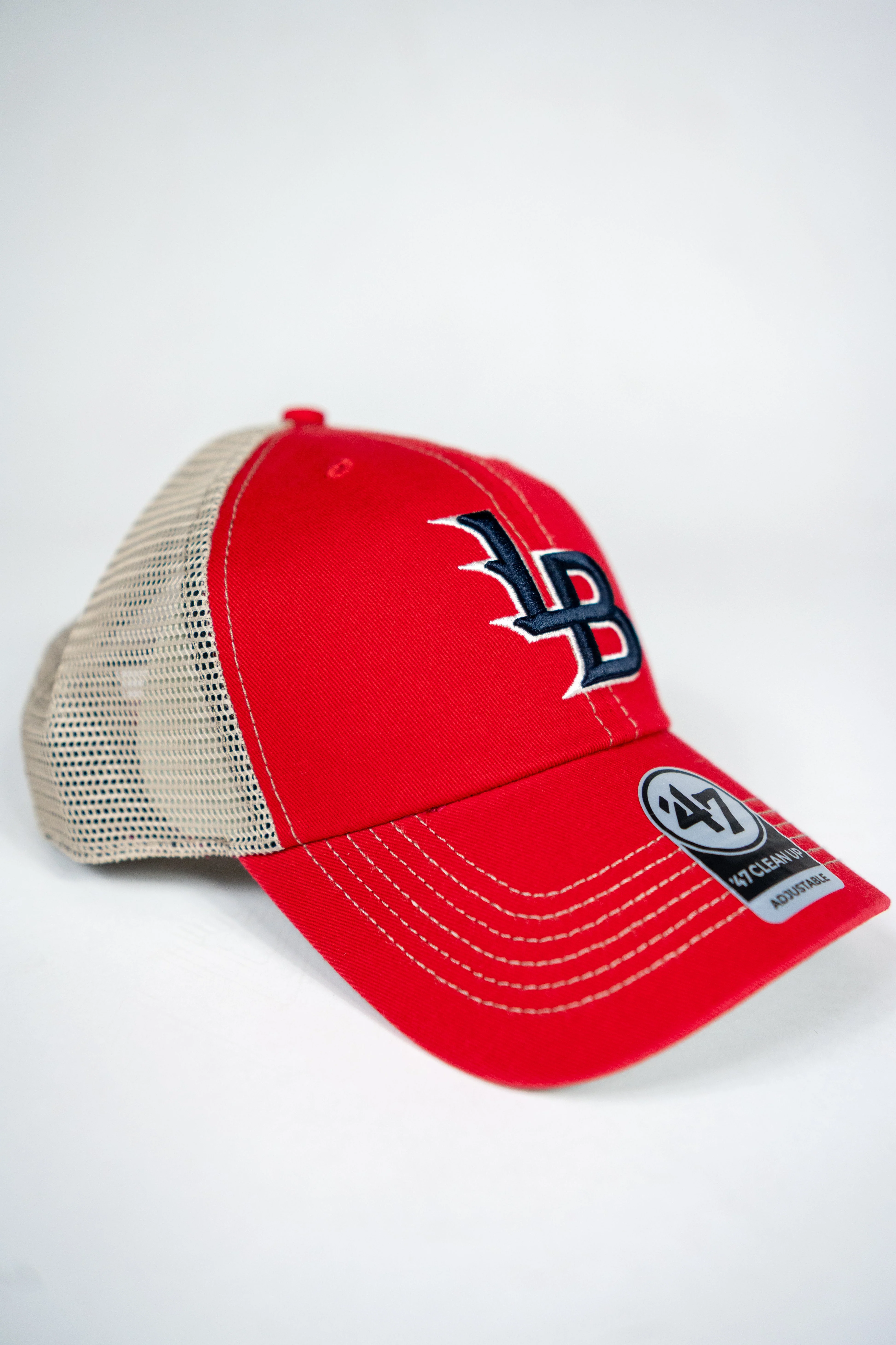 Louisville Bats Trawler Clean Up Cap (Red) - Image 3