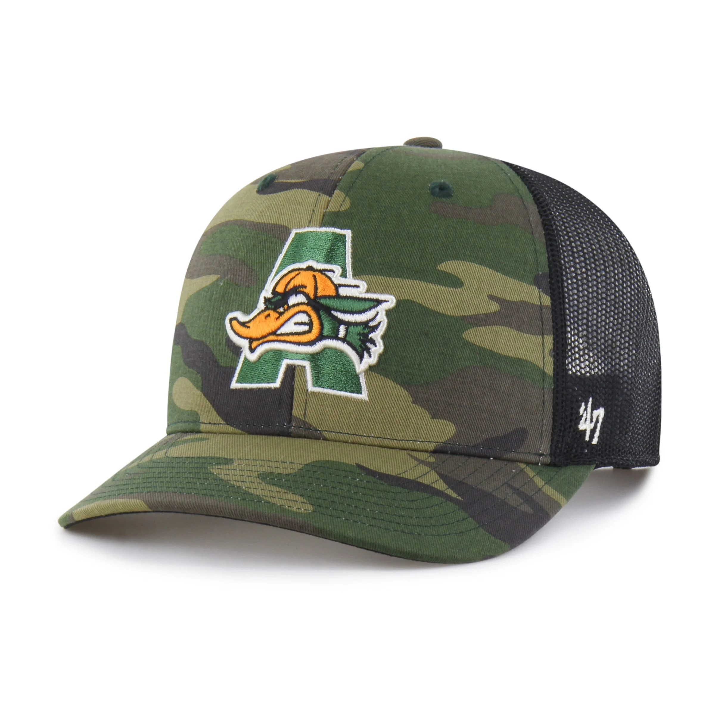 Mad Mallards '47 Brand Trucker Camo Cap