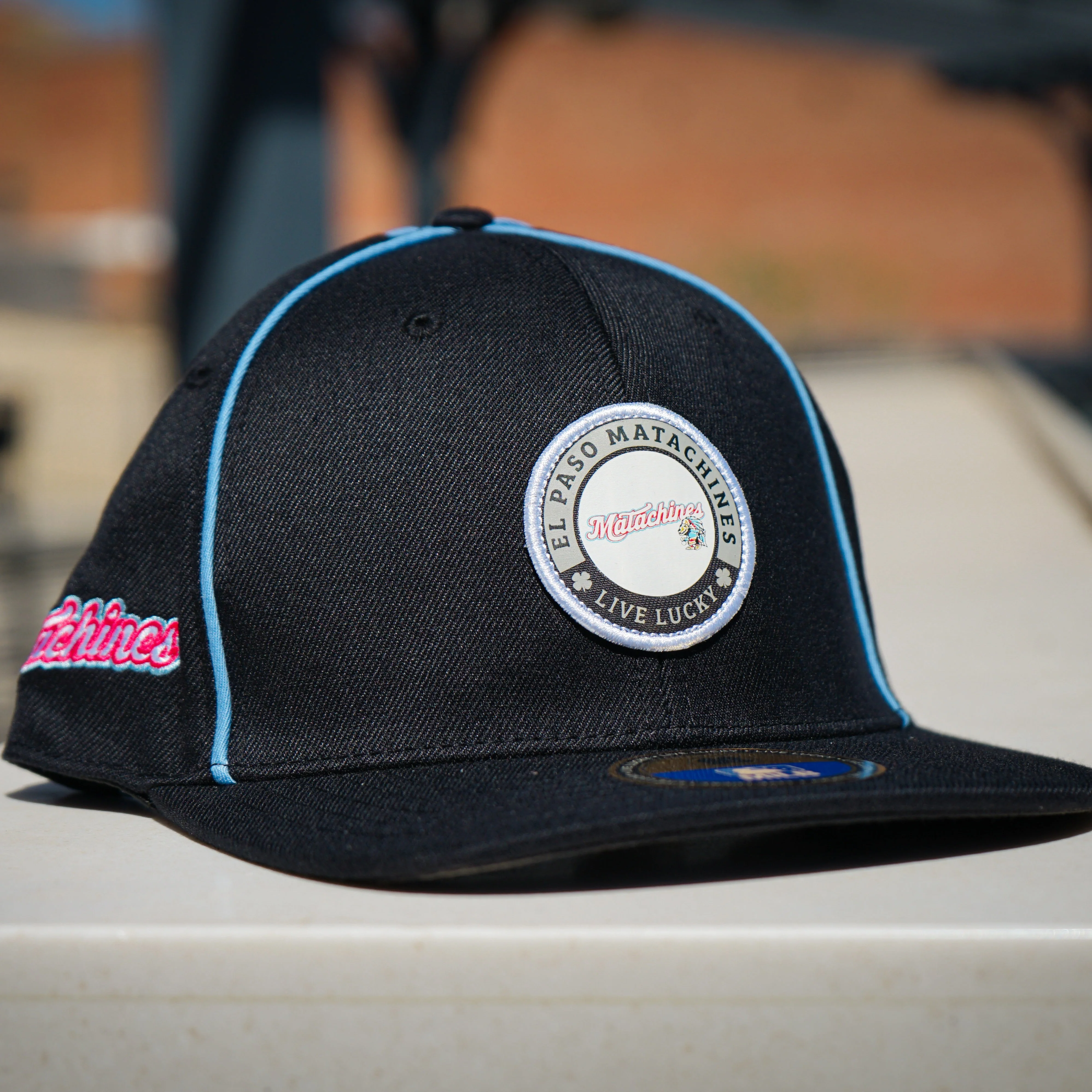 MATACHINES SNAP BACK HAT- BLACK CLOVER