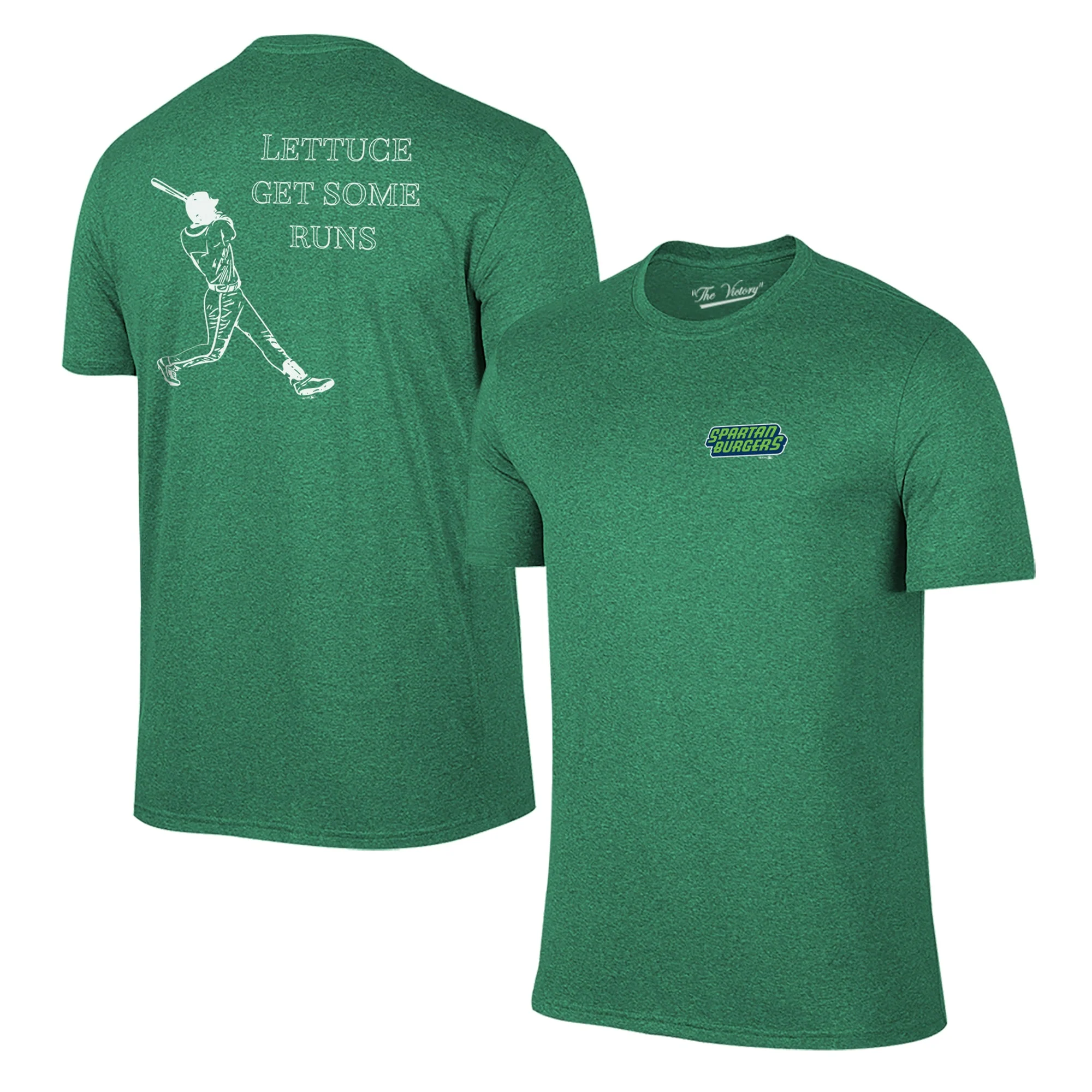 Men's Green "Lettuce Get Some Runs" Tee