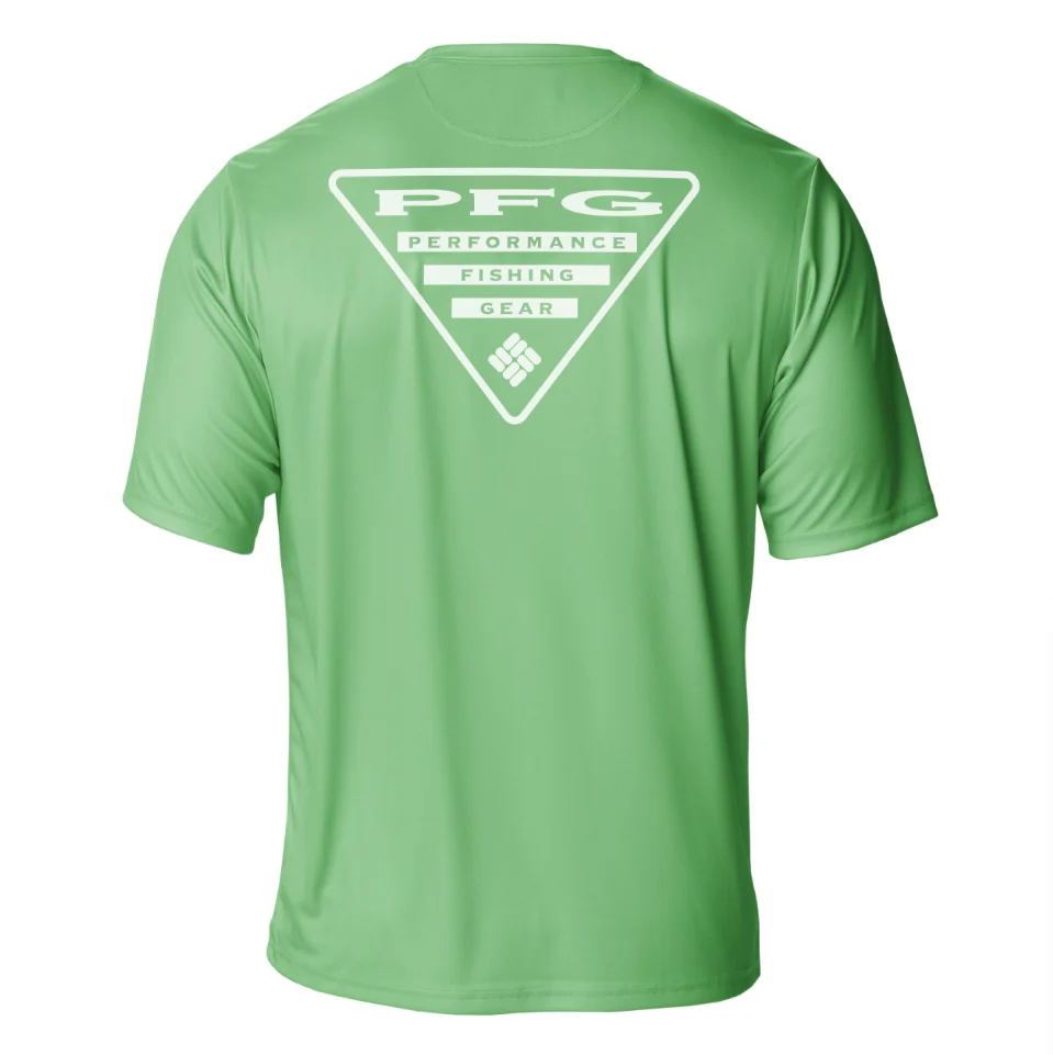 Men's Green PFG Dry Fit Tee - Image 2