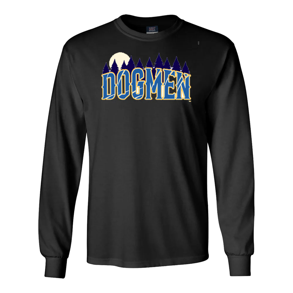 Michigan Dogmen Wordmark Long Sleeve Tee - Image 3