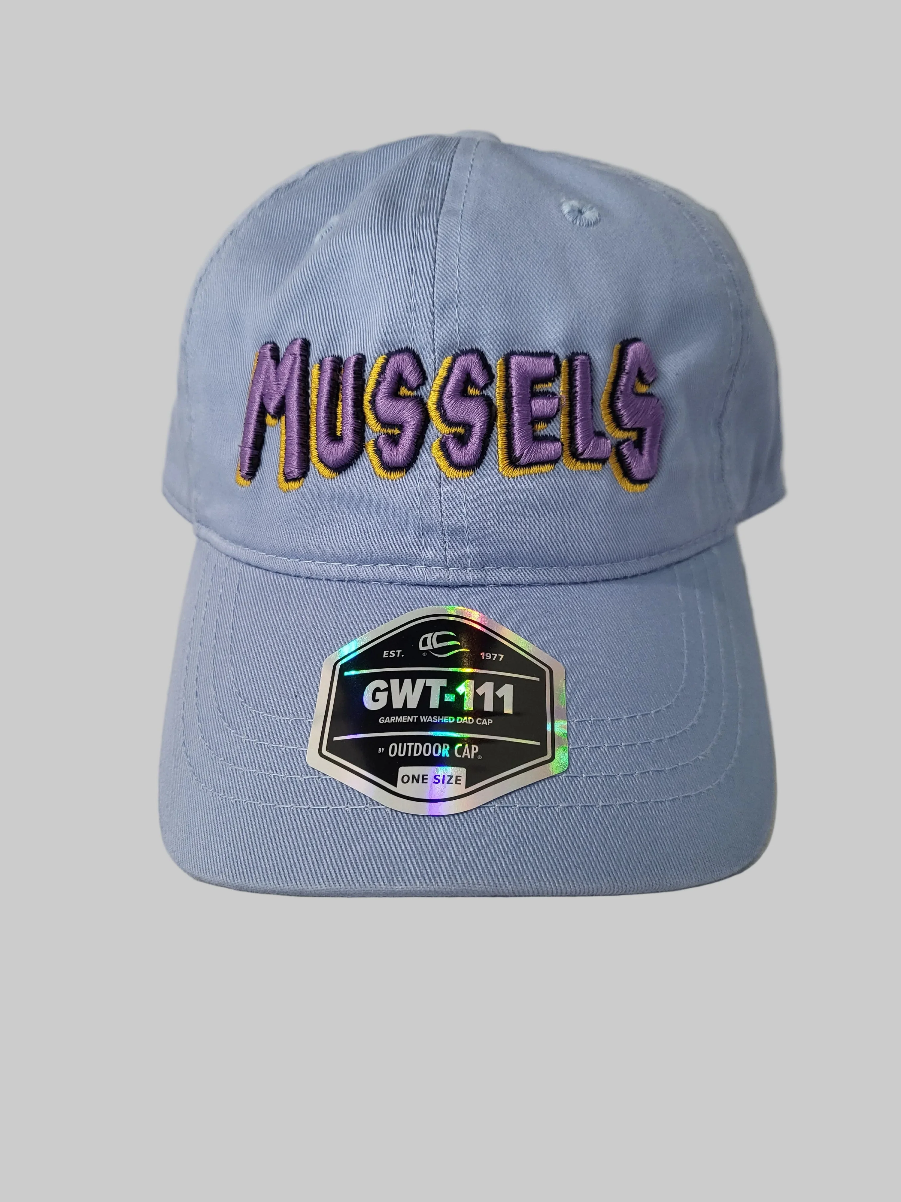 Mighty Mussels Light Blue Cap