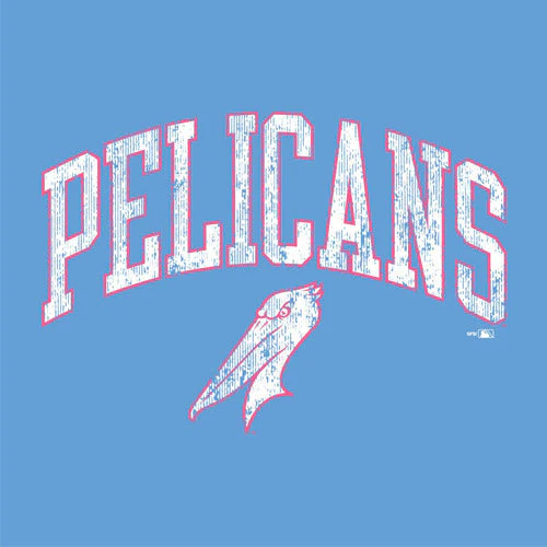 Myrtle Beach Pelicans Champion Ladies Light Blue All Star Short Sleeve Tee - Image 2