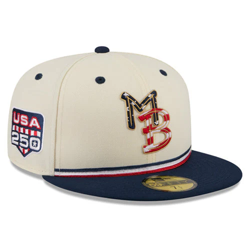 Myrtle Beach Pelicans New Era 2026 4th of July 59Fifty Cap - Image 2