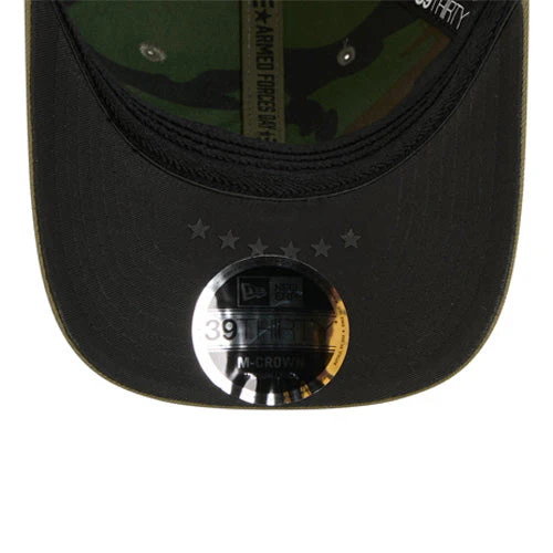 Myrtle Beach Pelicans New Era Olive Green 2026 Armed Forces 39Thirty Stretch Fit Cap - Image 5