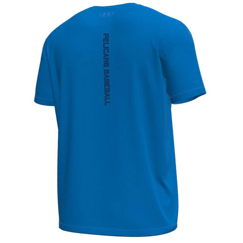Myrtle Beach Pelicans Under Armour Blue Circuit Alternate Tech Tee - Image 2