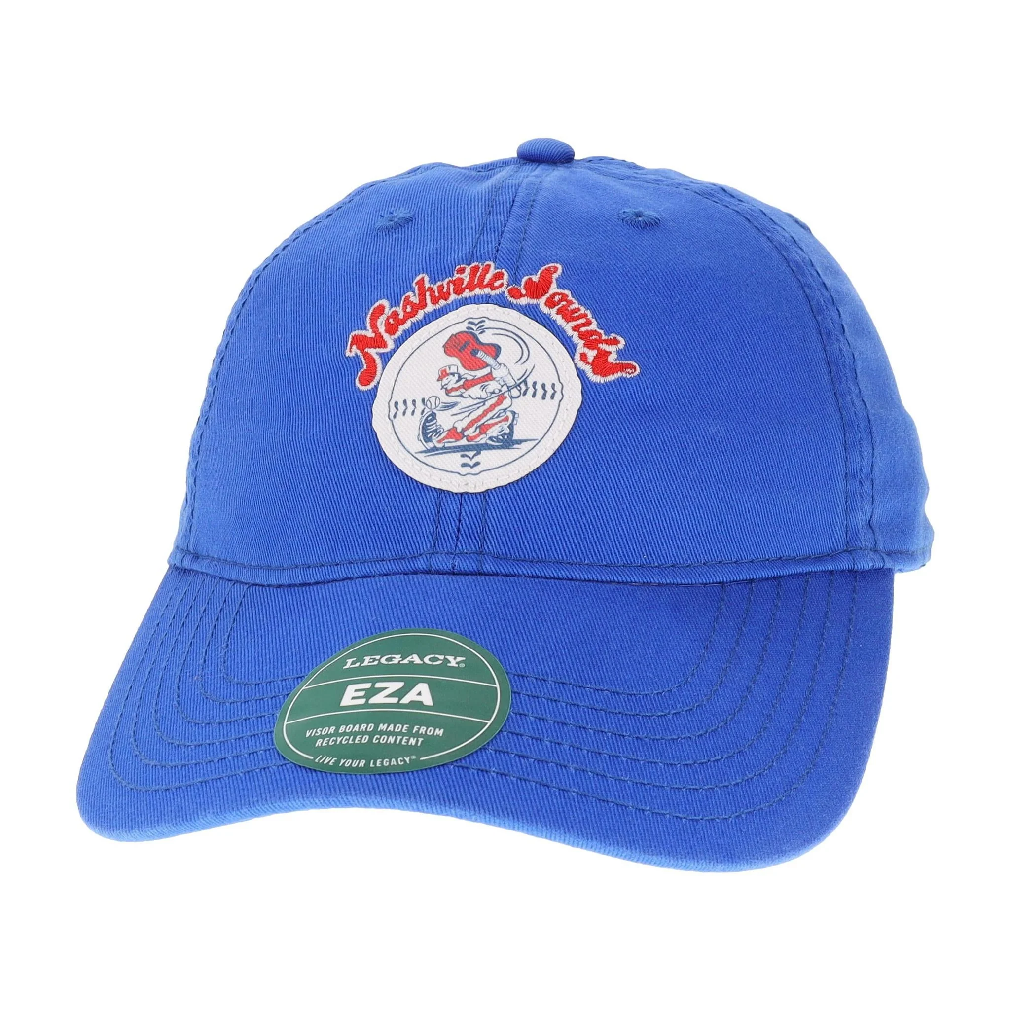 Nashville Sounds Legacy Allegheny Blue EZA Throwback Hat