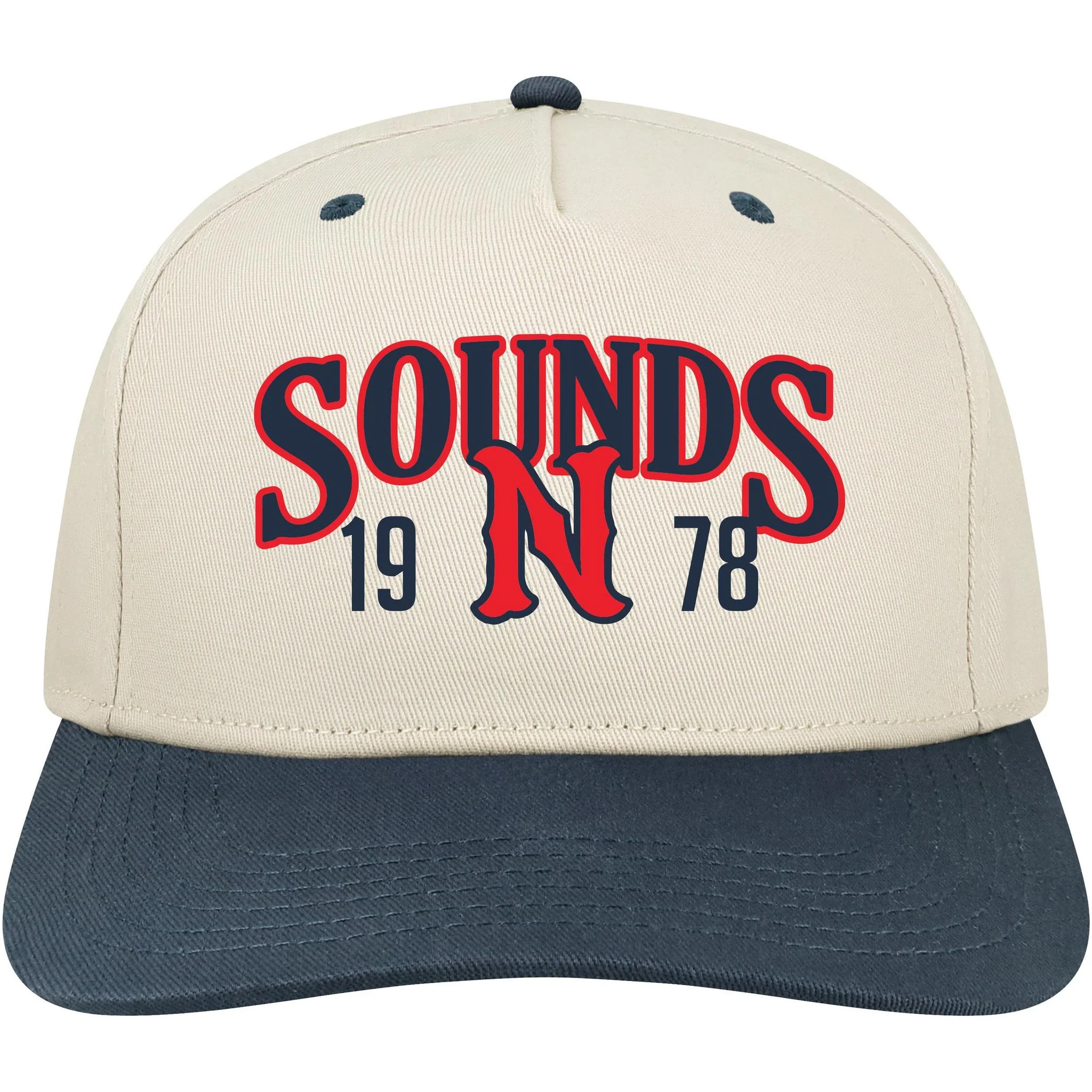 Nashville Sounds Legacy Youth Stone Navy Heritage Hat