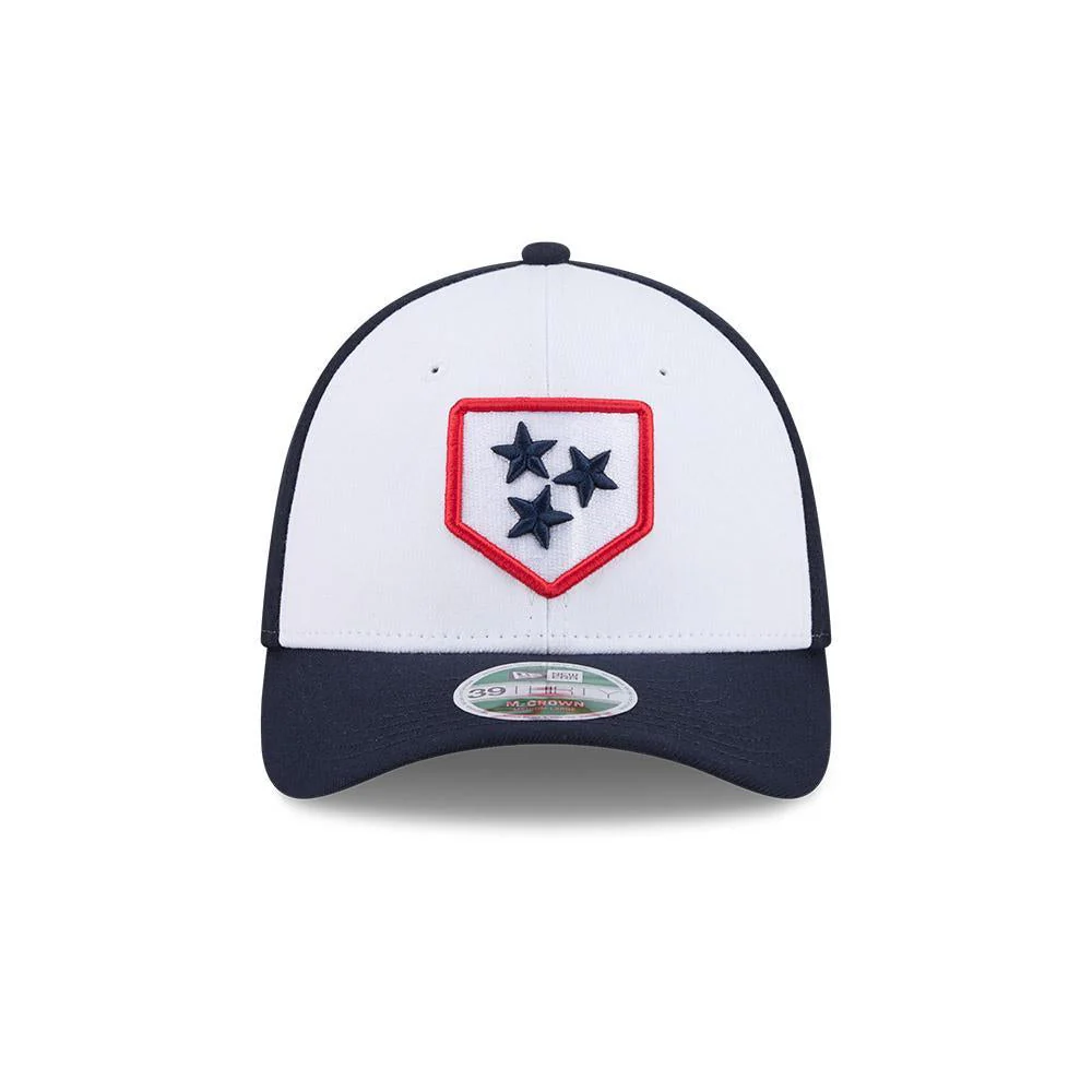 Nashville Sounds New Era 39THIRTY M-Crown Alt 1 Replica Stretch Fit Hat - Image 3