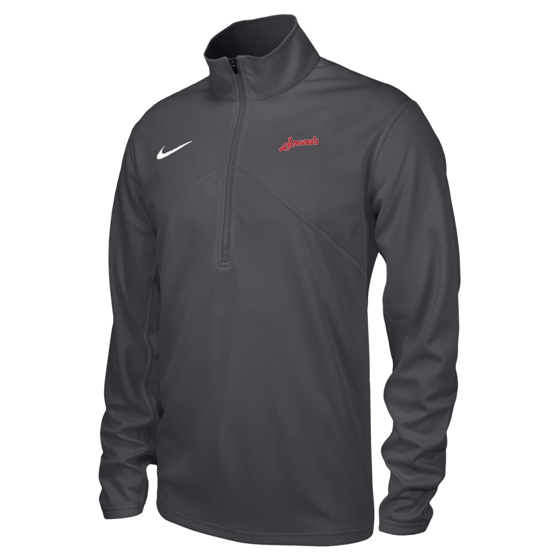 Nashville Sounds Nike Anthracite Dri Fit Training 1/4 Zip Top - Image 5