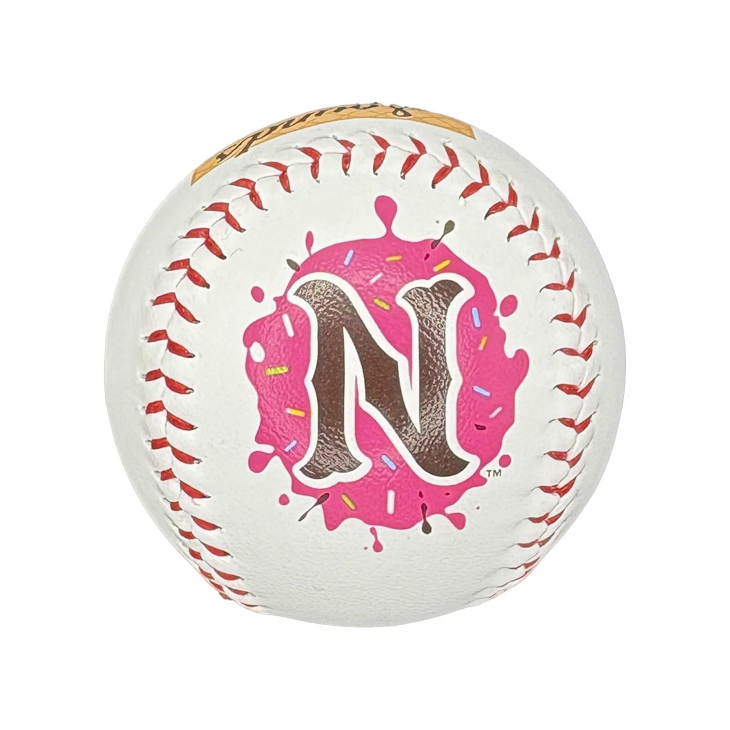 Nashville Sounds Rawlings White Ice Cream Baseball - Image 3