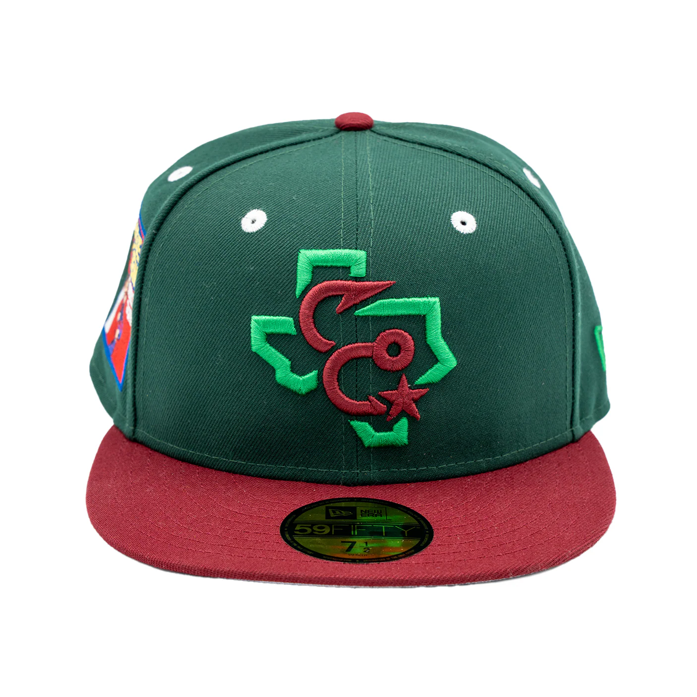 Corpus Christi Hooks New Era - 59fifty Fitted - Big League Chew 2025 - Strawberry - Image 6
