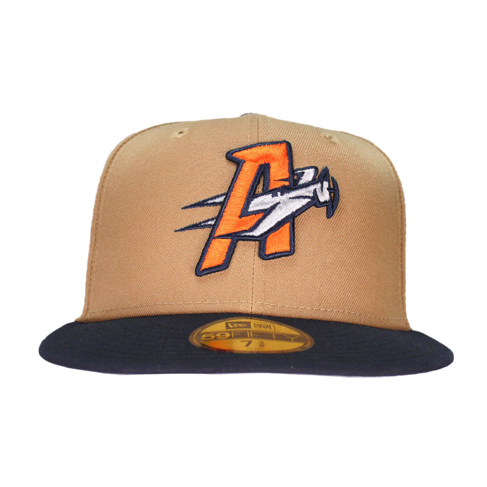New Era ALT2 A-Racer Khaki/Navy 59FIFTY Fitted Hat - Image 2