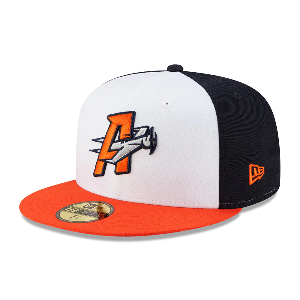 New Era Authentic Collection On-Field ALT2 A-Racer Navy/White/Orange 59FIFTY Fitted Hat