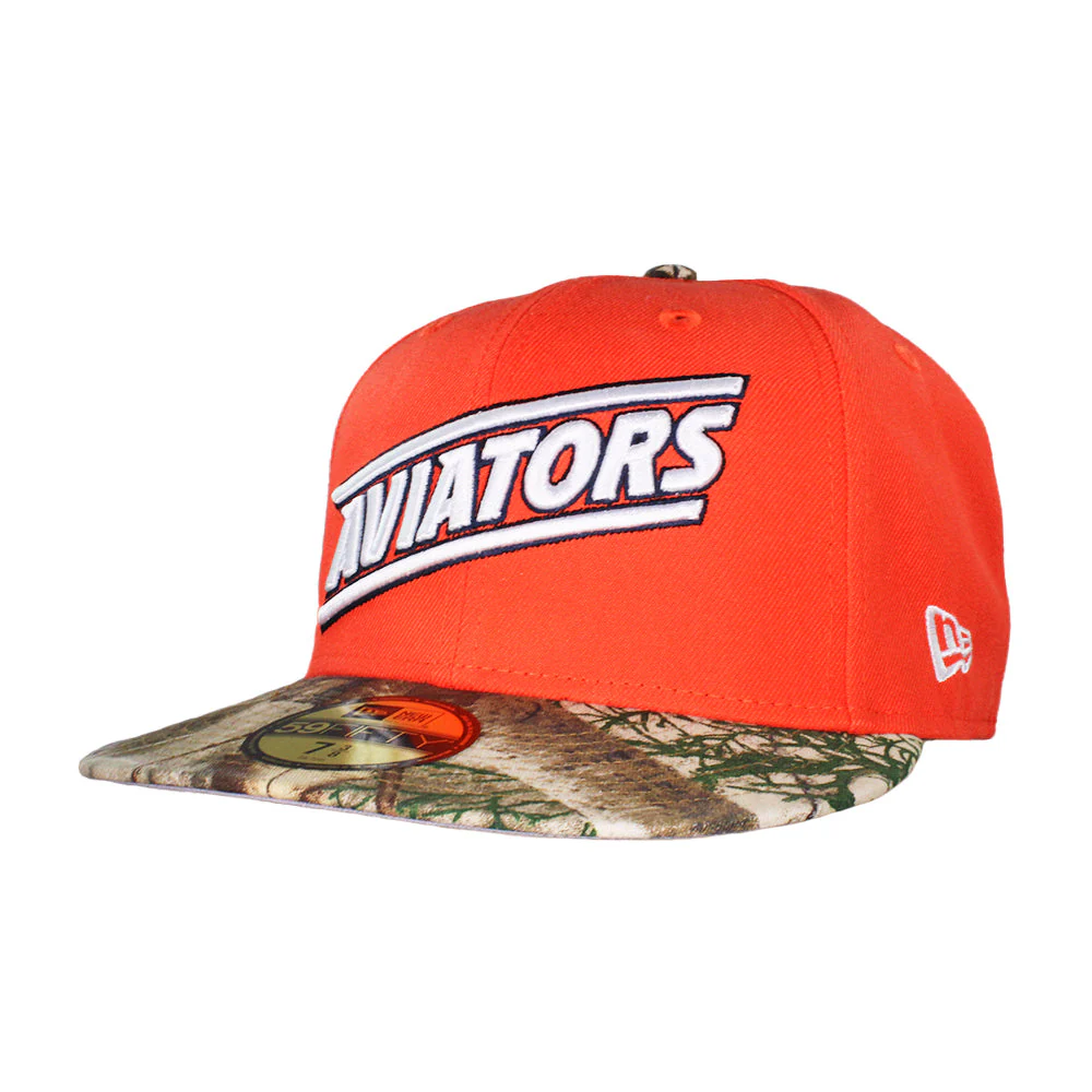 New Era Aviators Orange/Realtree Camo 59FIFTY Fitted Hat