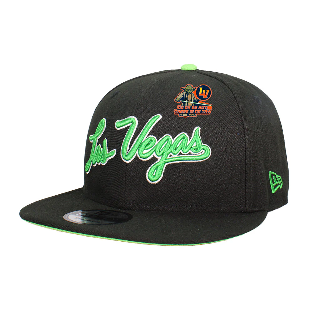 New Era Las Vegas Black/Green 9FIFTY Snapback Hat