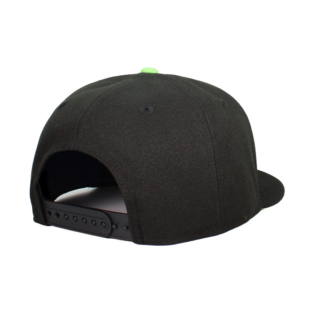 New Era Las Vegas Black/Green 9FIFTY Snapback Hat - Image 2