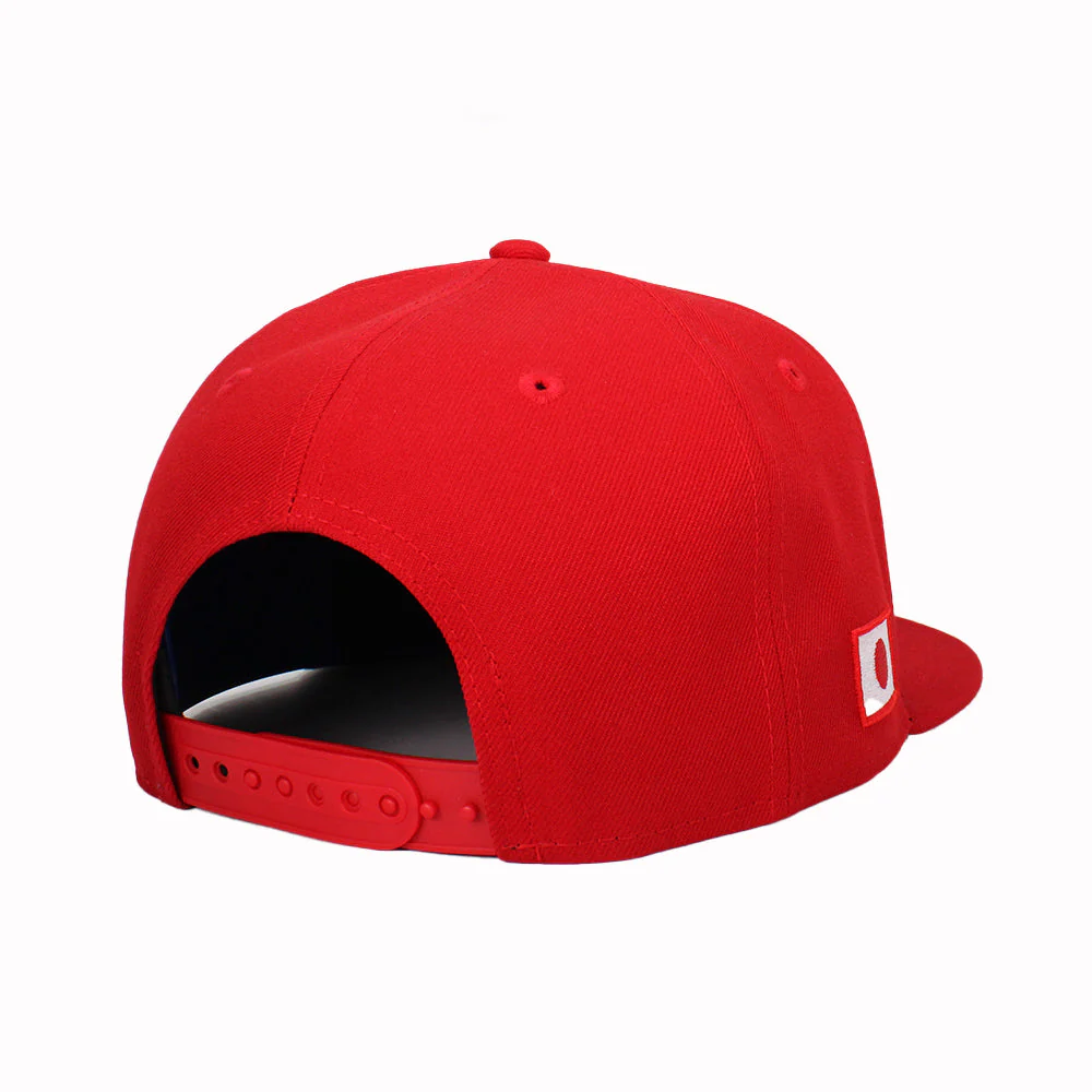 New Era LV Japan Red/White 9FIFTY Snapback Cap - Image 4